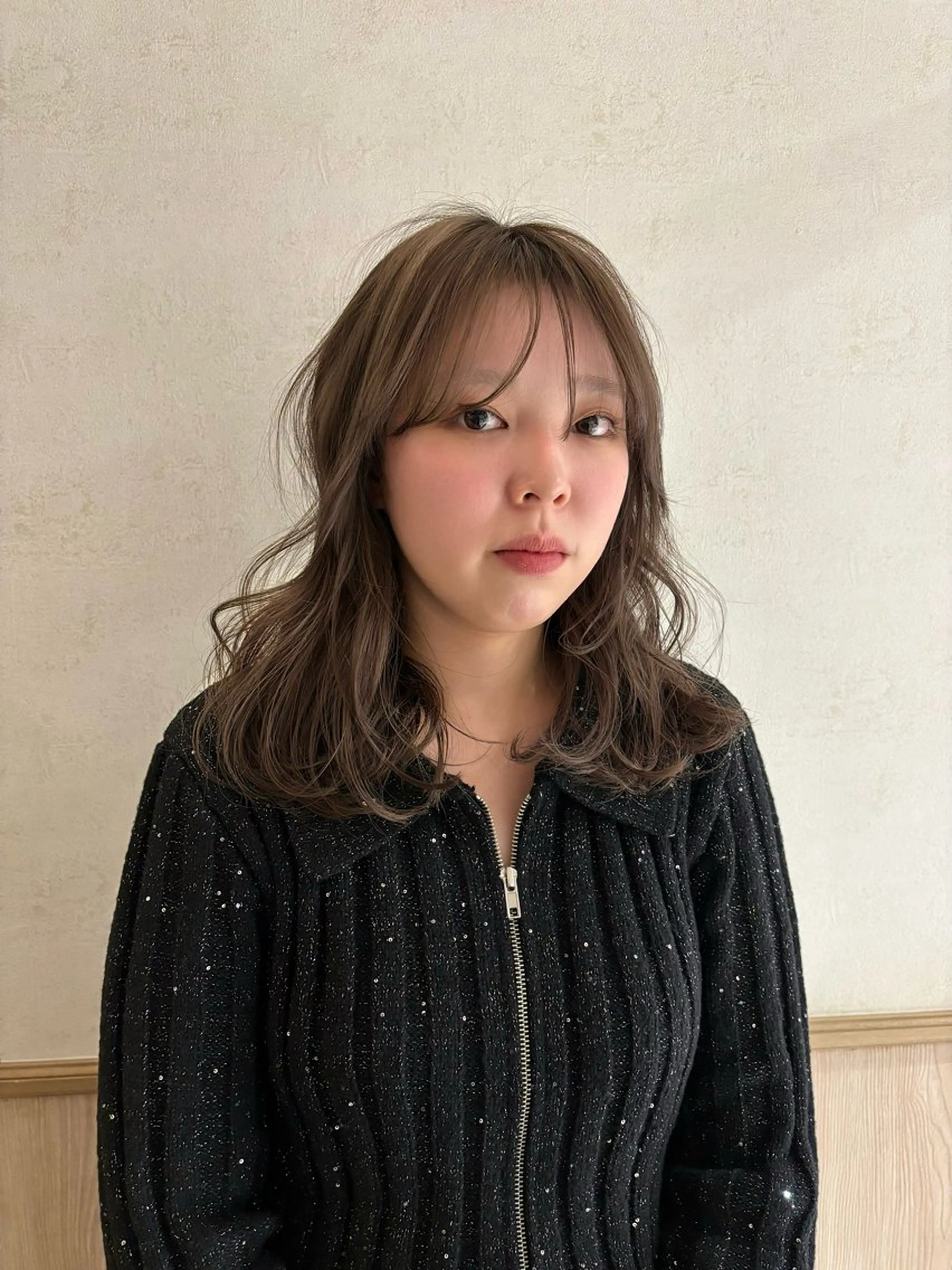 カラー カット ヘアカラー レイヤー/ベージュ/ Yurika🐝🌹のヘアスタイル