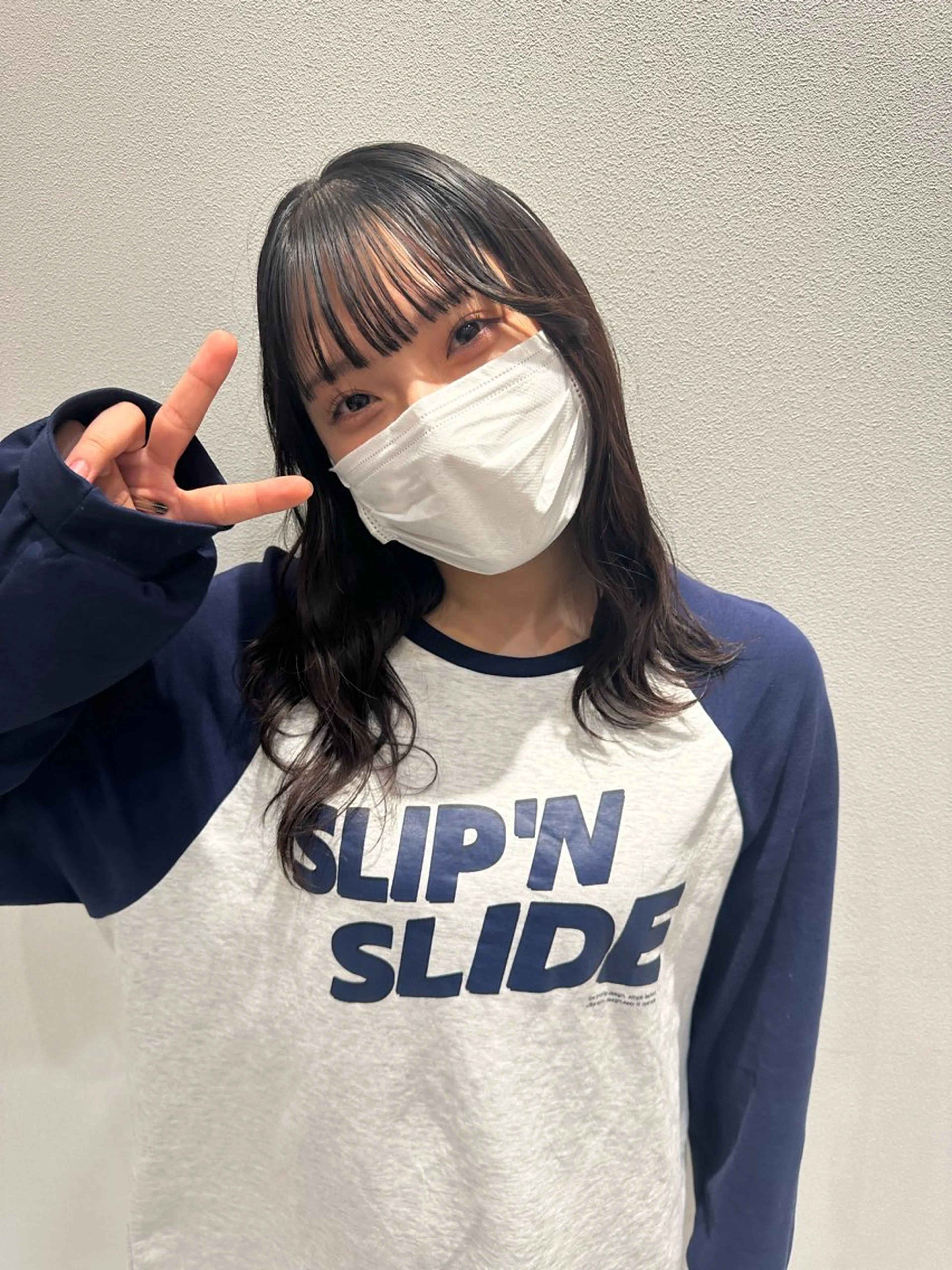 ミディアム パーマ 艶カラー/エクステ/ MIRAI🪽のヘアスタイル