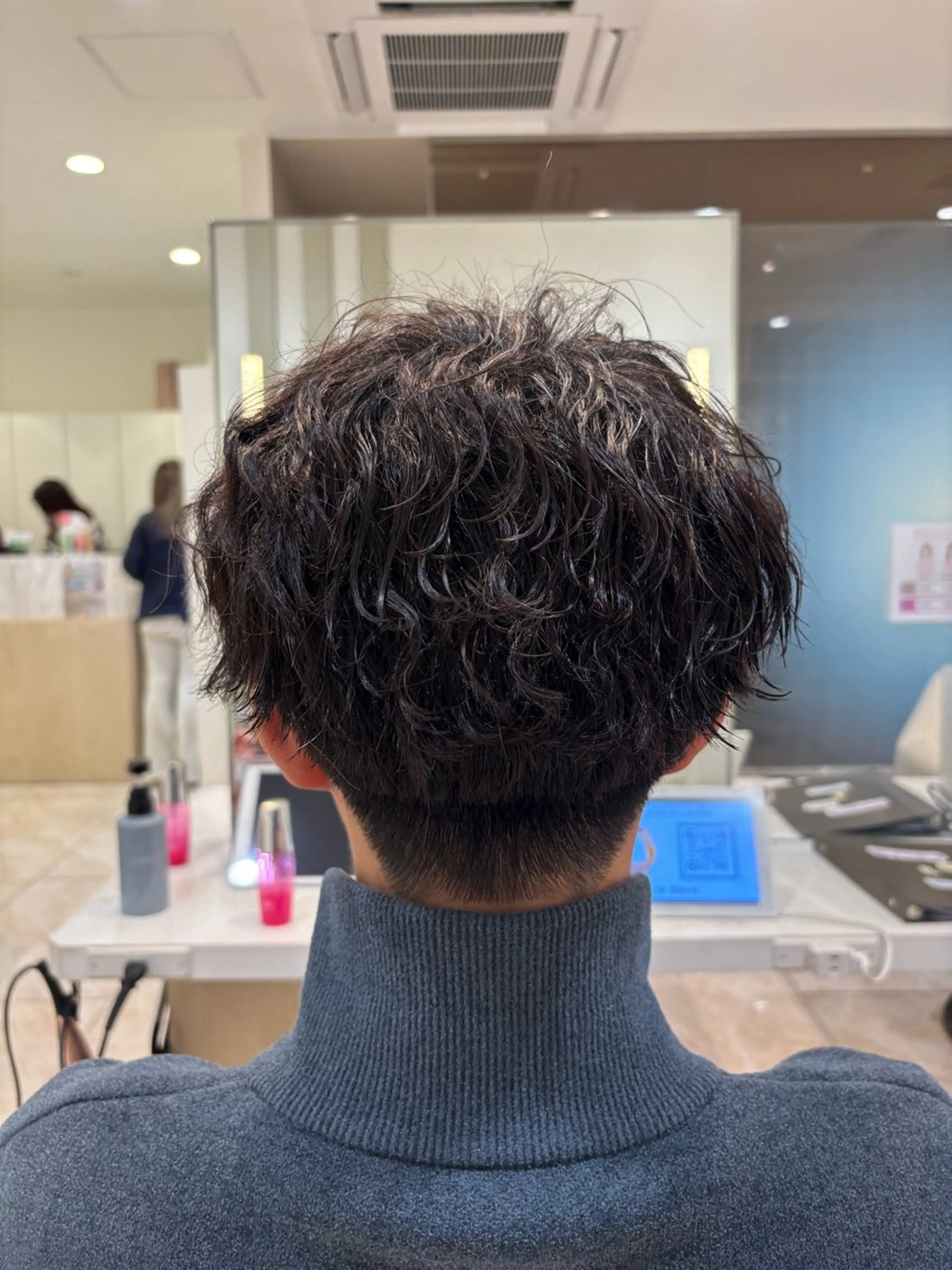 パーマ メンズ 髪質改善 /トリート メント/柏木結太のヘアスタイル