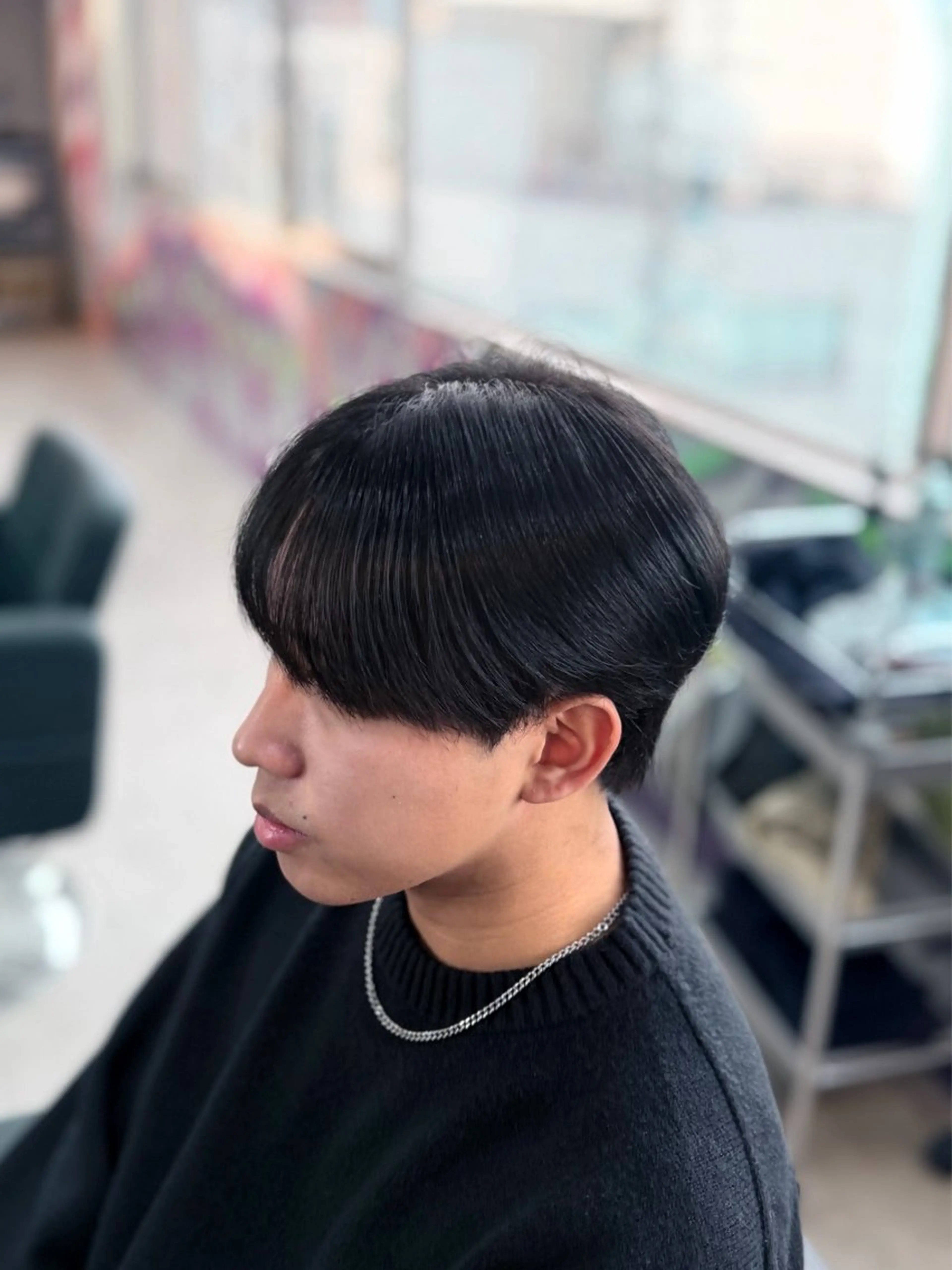 メンズ kearny 北千住所属・メンズパーマ縮毛矯正 🔥千咲斗のヘアスタイル