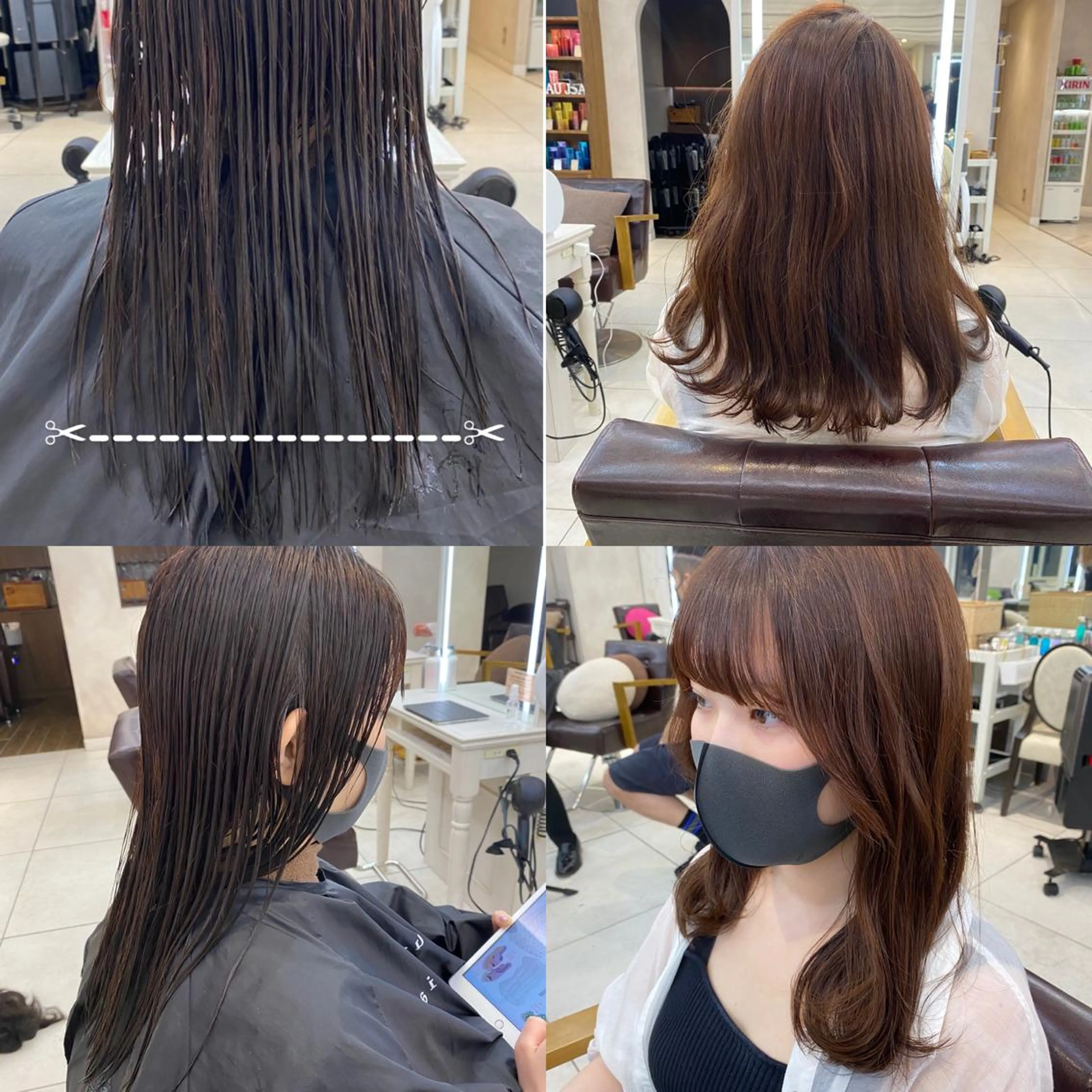 セミロング 新宿/韓国メンズ RIKUパーマのヘアスタイル