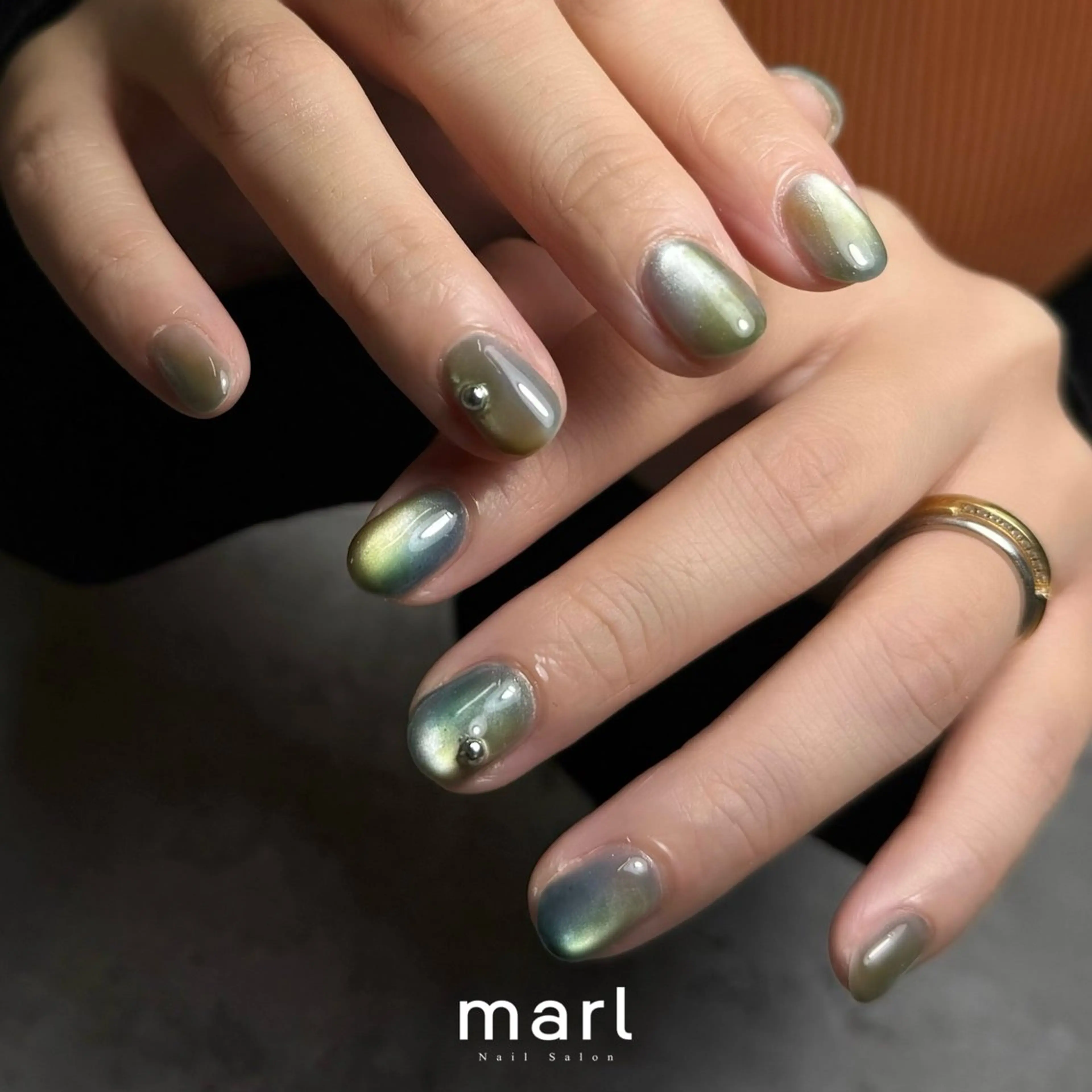 ネイル ハンドネイル marl -Msisnailsalon-甲子園店所属・marl 甲子園店 aiのネイルデザイン