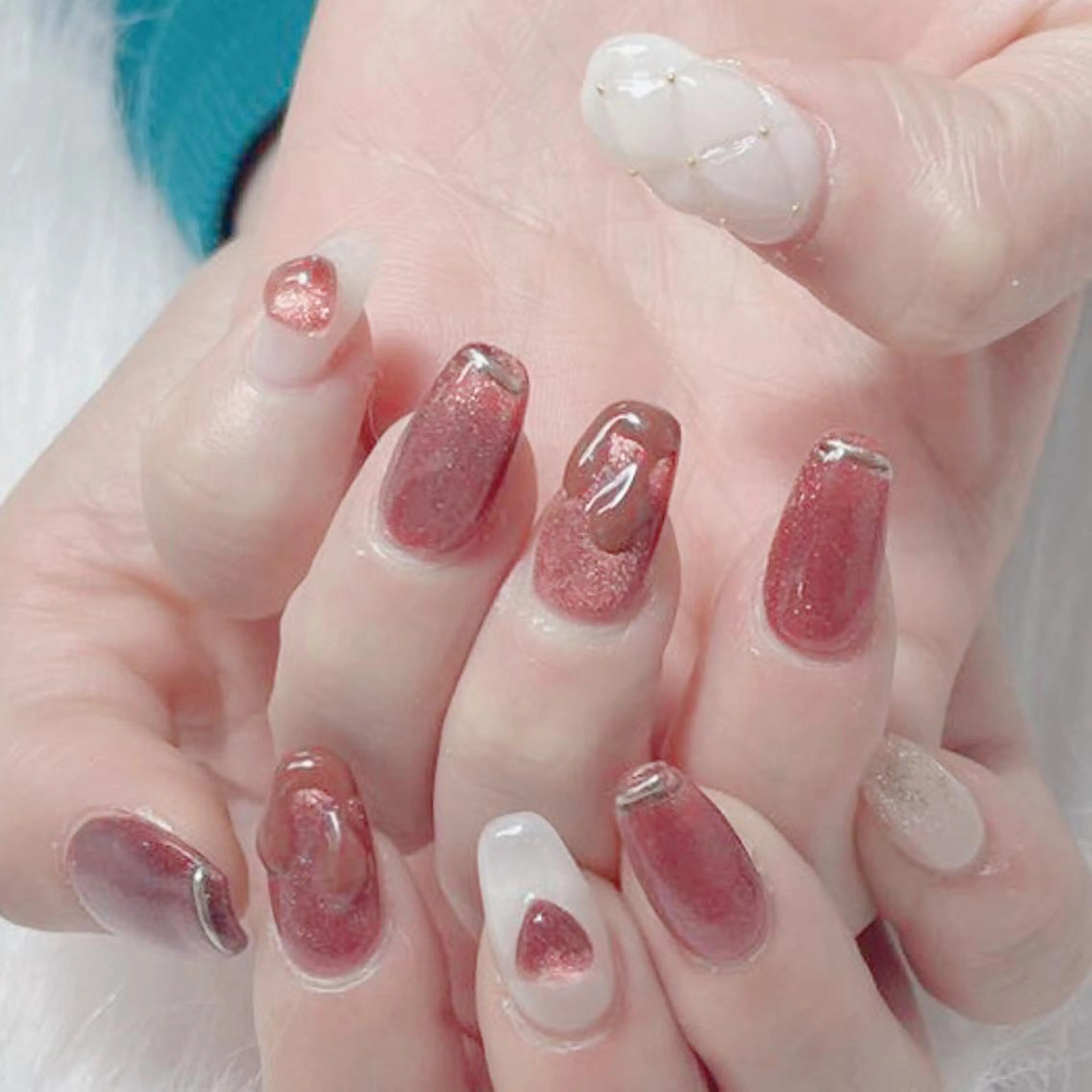 ネイル ゴージャス スカルプネイル ハンドネイル DIAMOND 💅のネイルデザイン