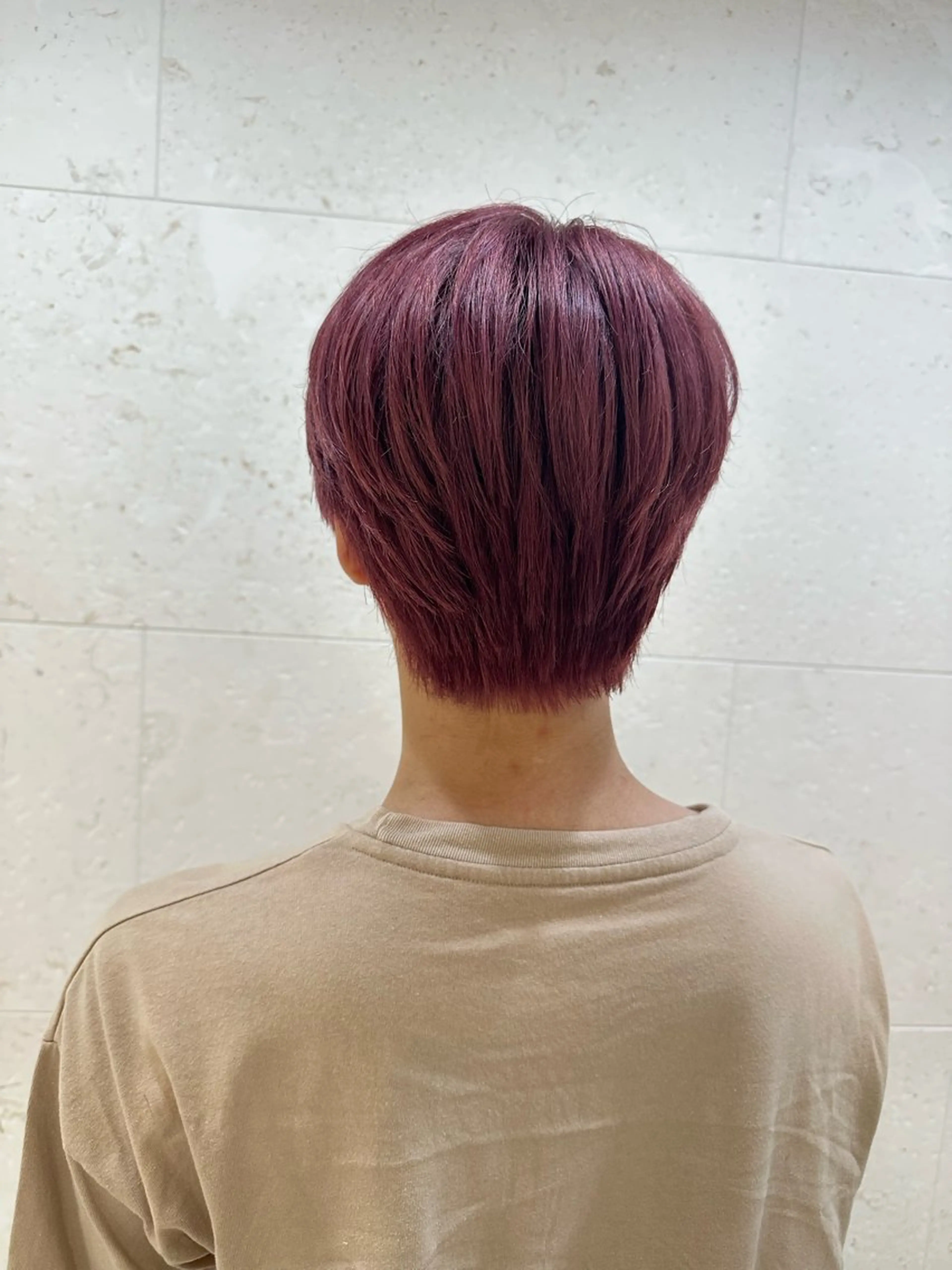 ミディアム メンズ 安田 柚月のヘアスタイル