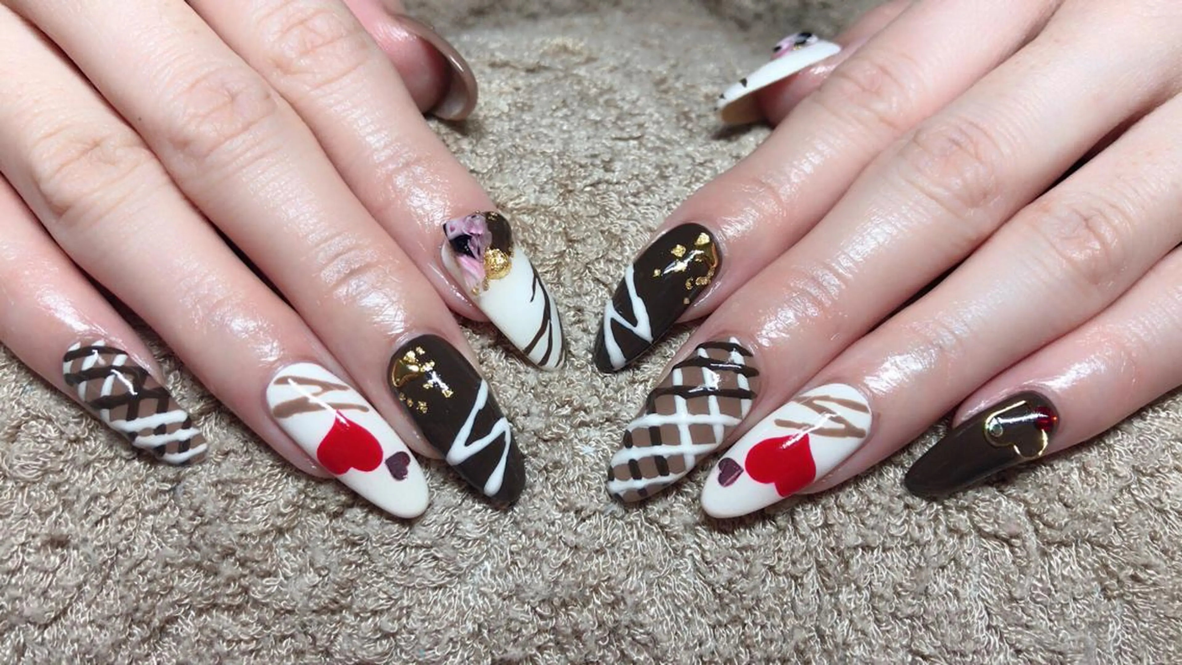 ネイル ネイル/耳つぼ /新ホワイトニングのネイルデザイン