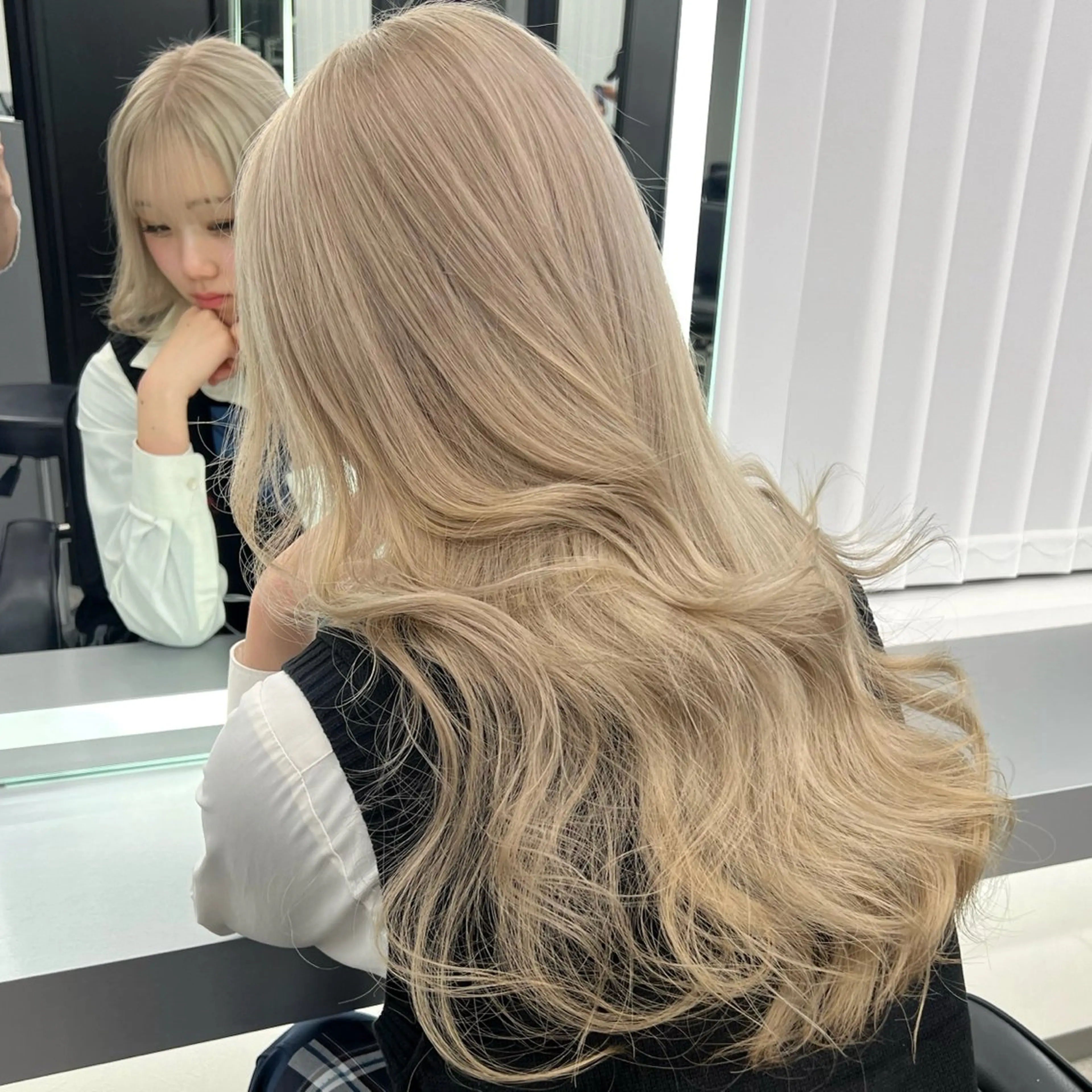 『人気No.2🧁』ブリーチ ＋ カラー ＋TOKIOトリートメント(ダブルカラー)の写真