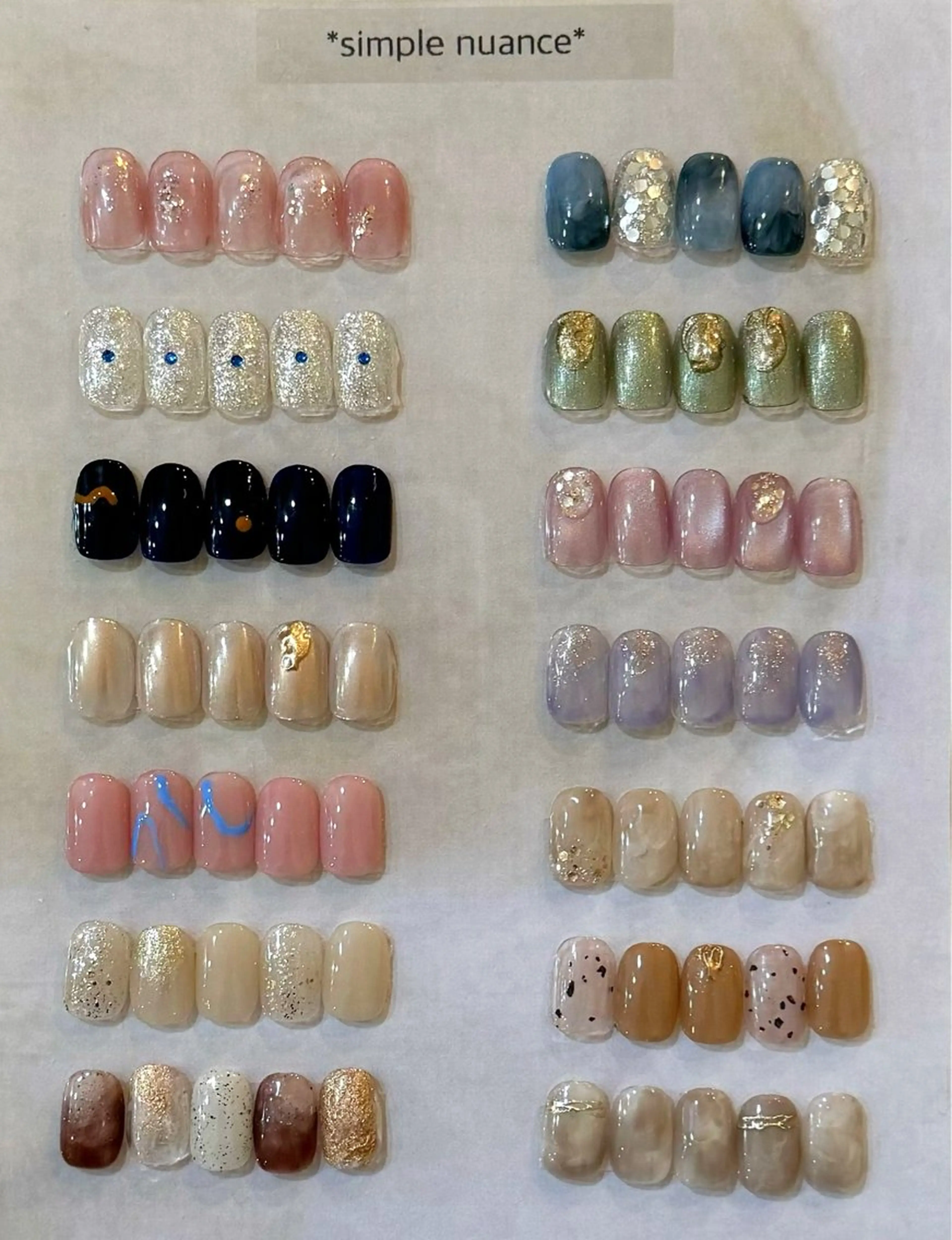 当日限定！シンプルニュアンスデザイン(オフ込)の写真