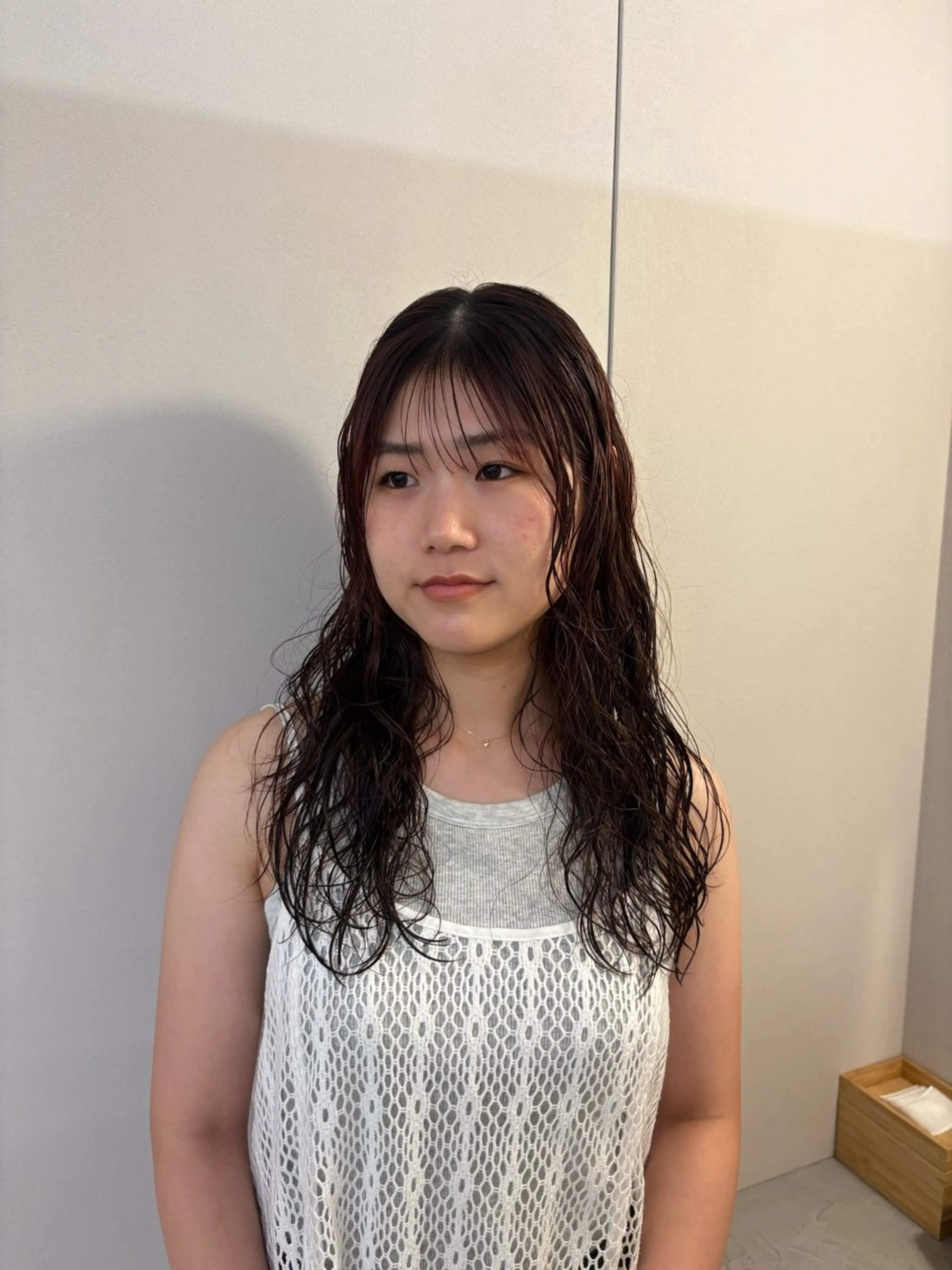 ロング パーマ ロング カット パーマ NIKO/名古屋/ 伏見/花屋併設のヘアスタイル