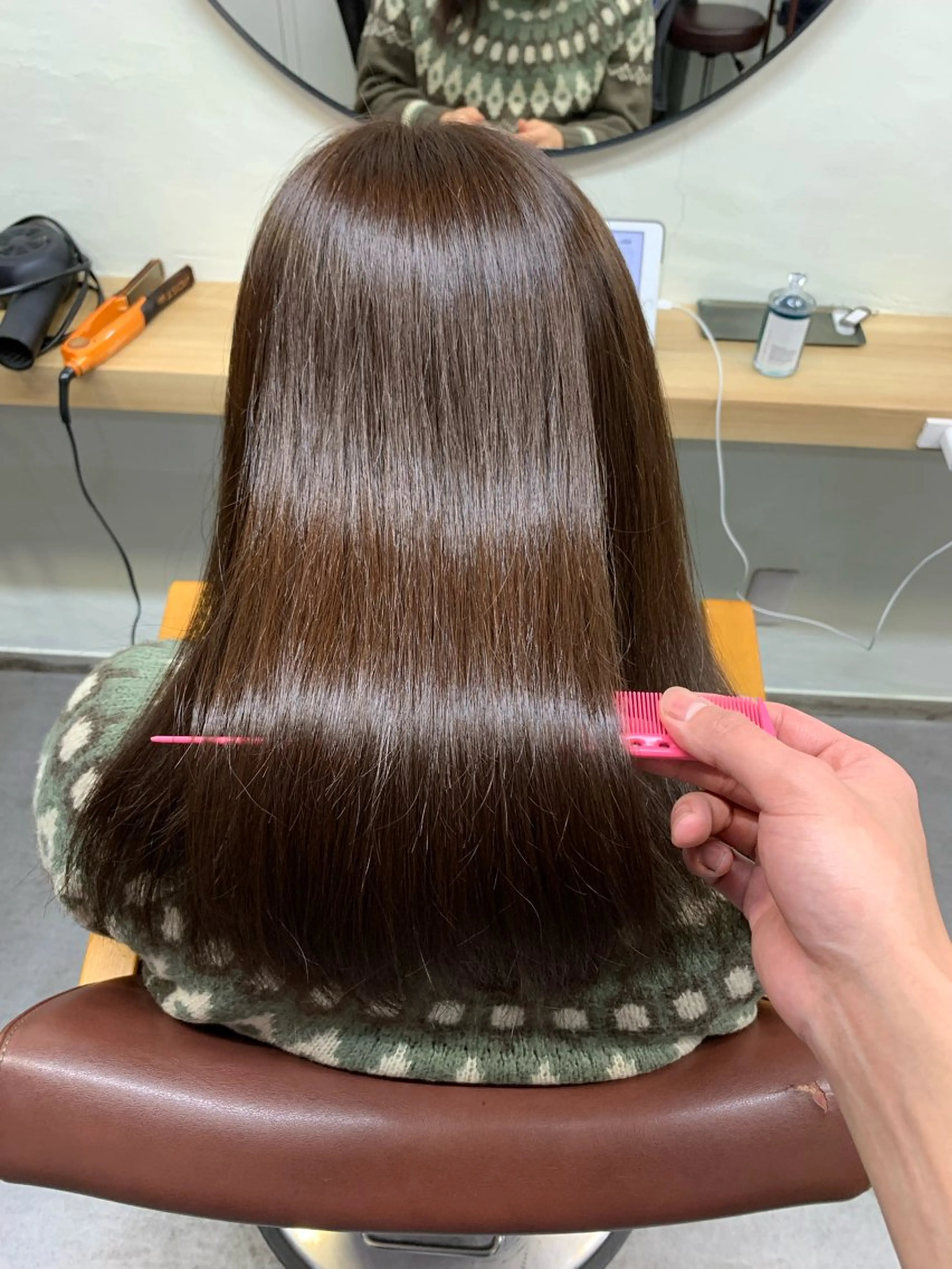 ミディアム 照井 耀のヘアスタイル