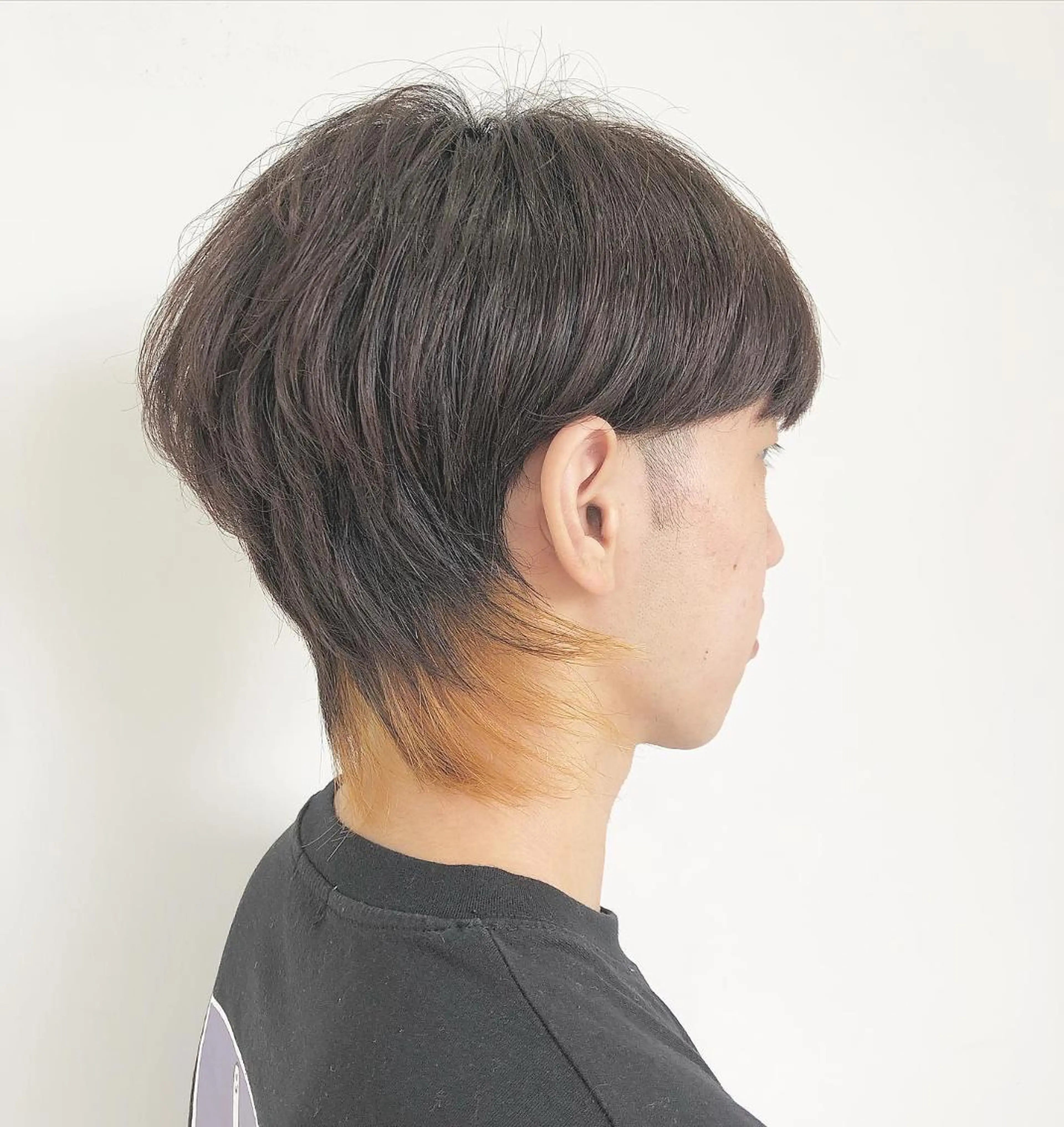 ショート カラー くびれヘア ショートヘア favorite b Charmeのヘアスタイル