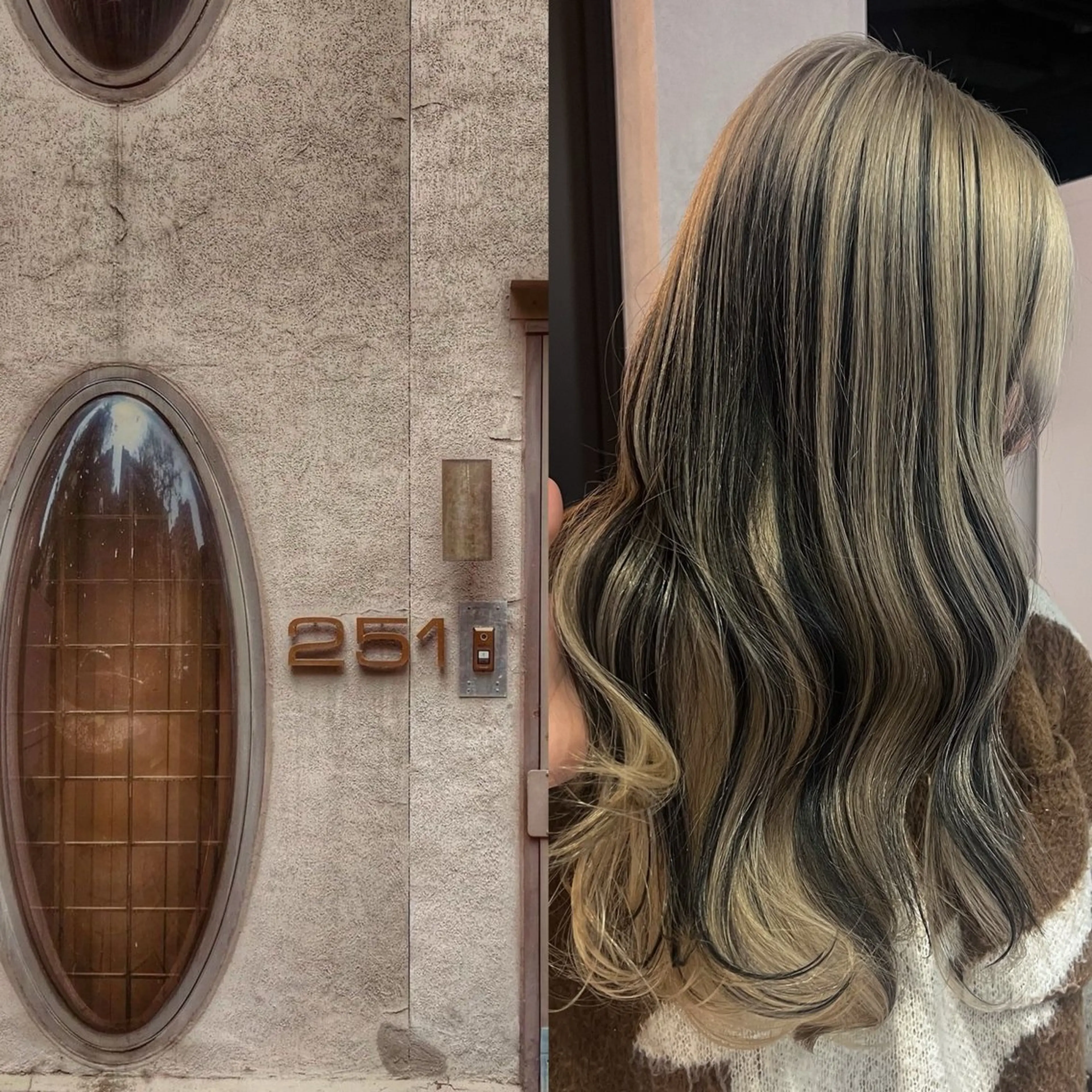 ロング カラー デザインカラー ヘアカラー デザインカラー/ハイ トーン/konomiのヘアスタイル