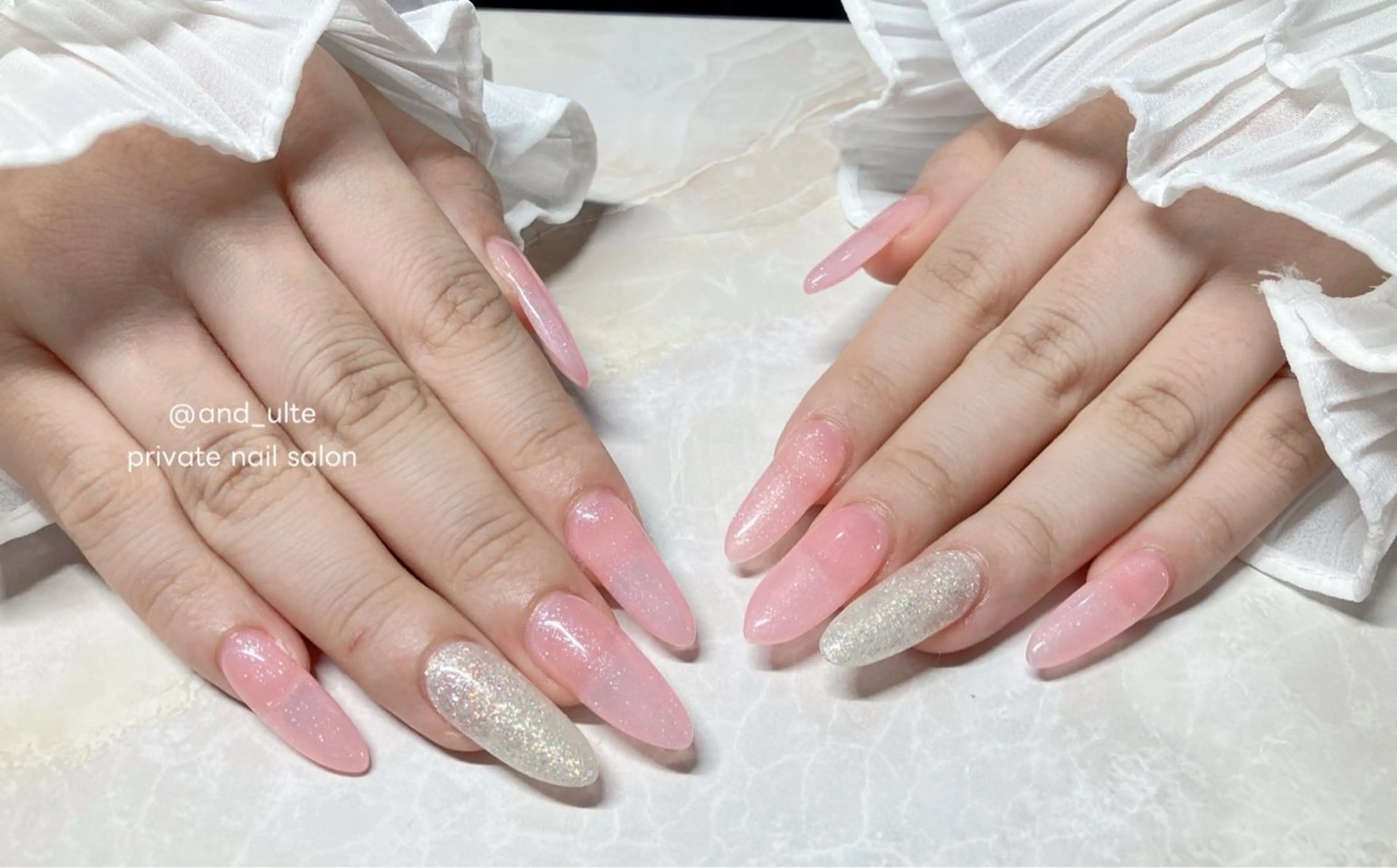 ロング ハンドネイル andulte MAIのネイルデザイン