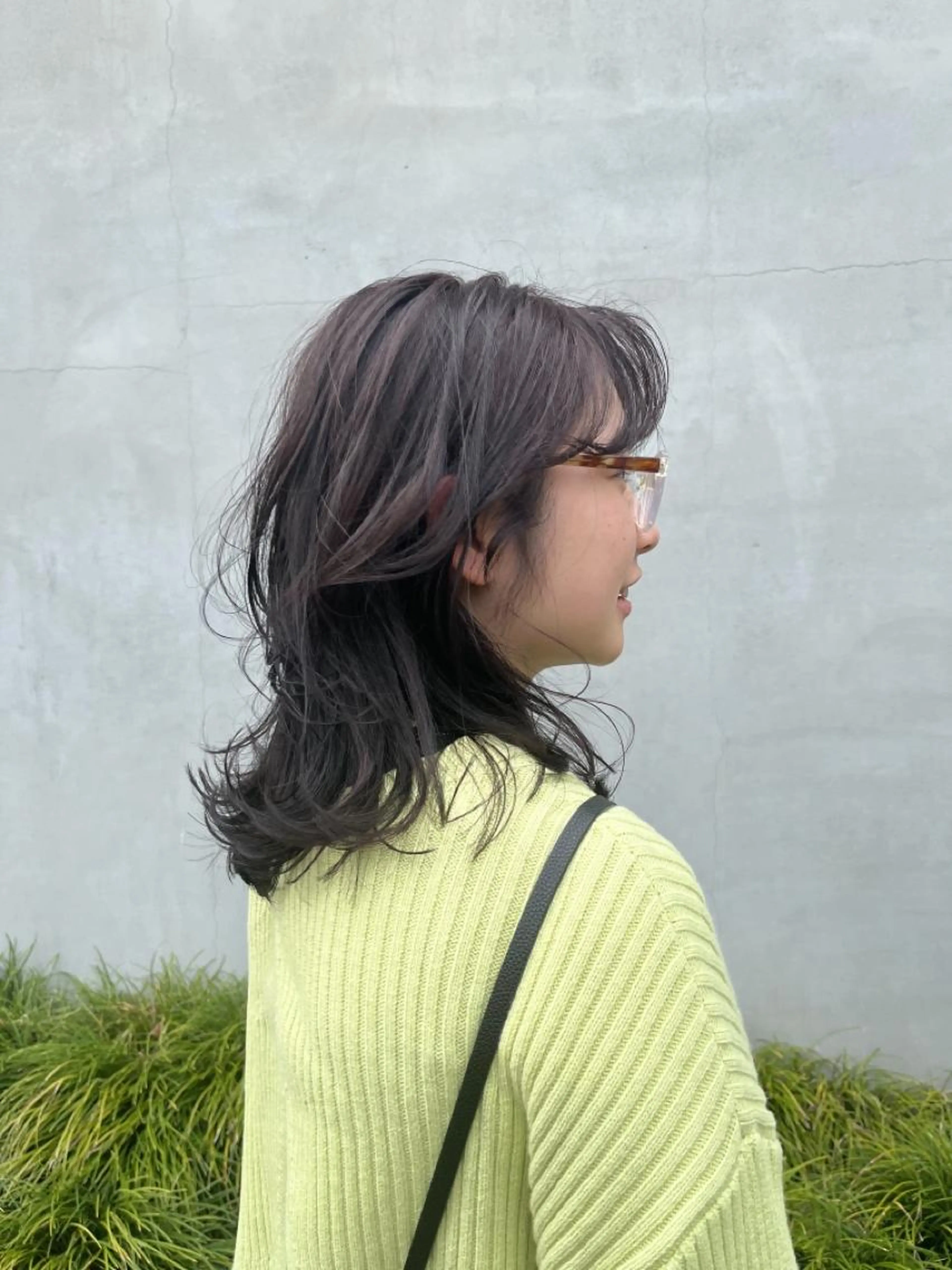 🩰 艶髪ワンカラー 🤍【ブリーチなしのカラー】こっくりブラウン🧺 透明感ブラック🎀の写真