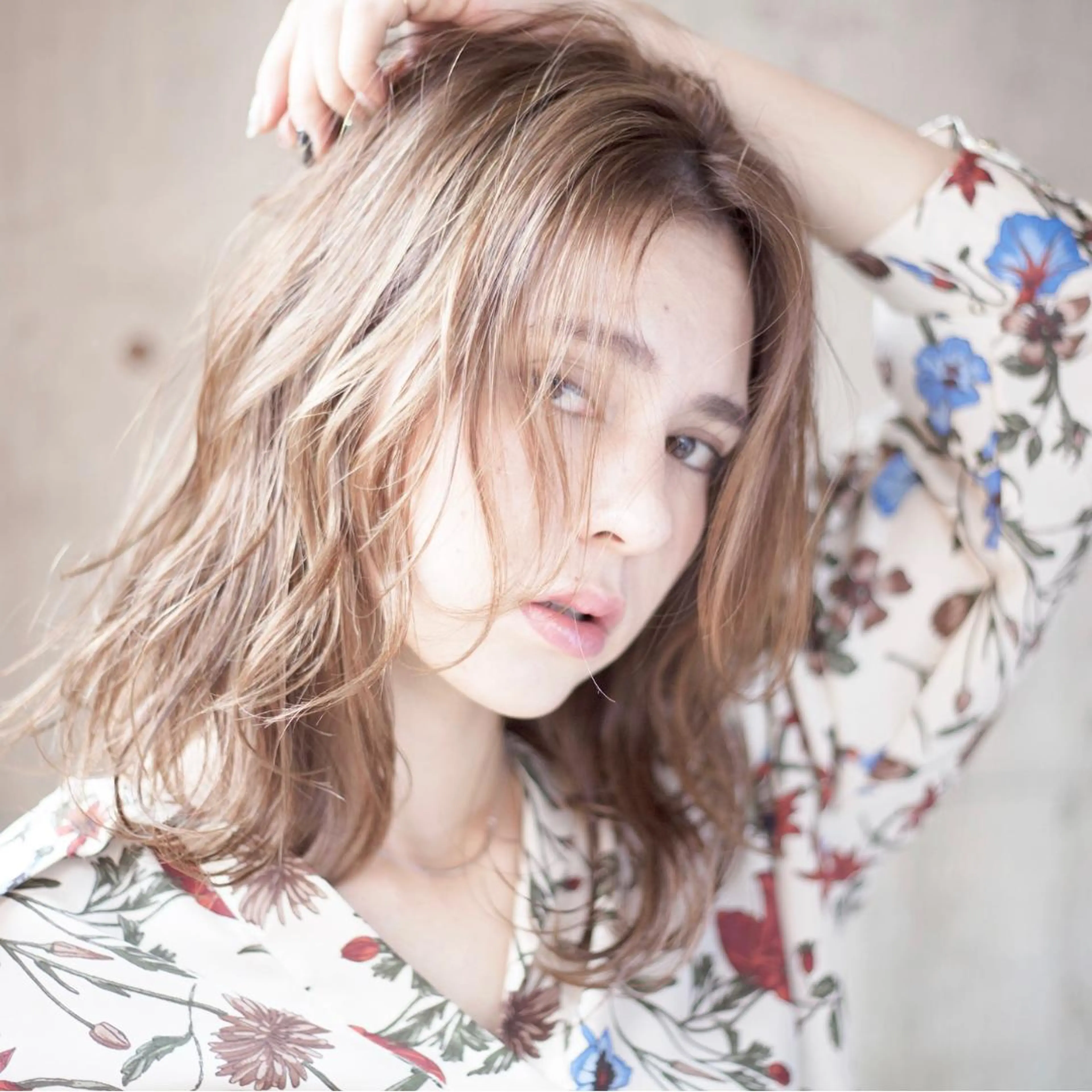 ミディアム 💖透明感カラー HAYATO💖のヘアスタイル