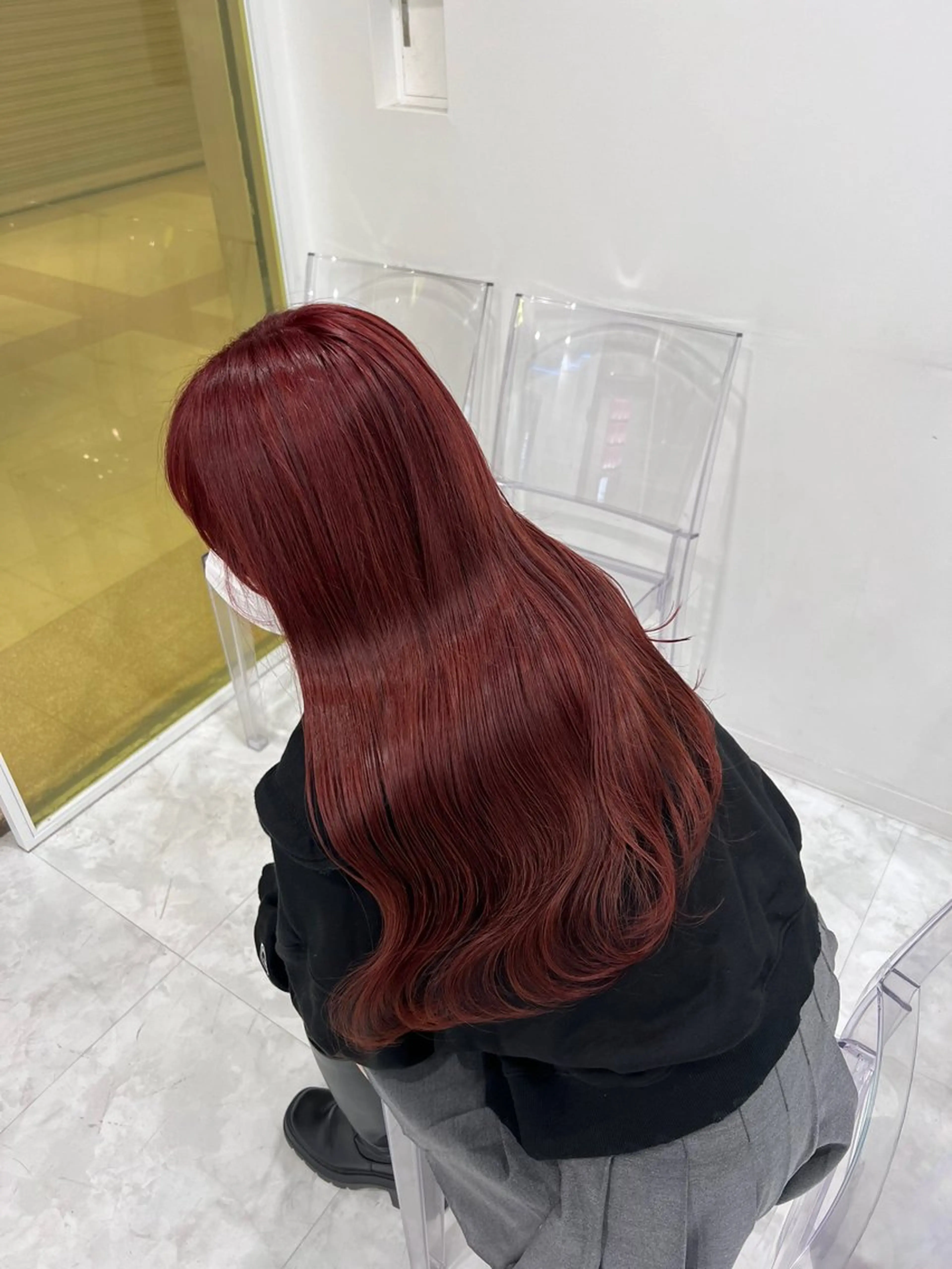 カラー ヘアカラー akari🎀🤍 ガーリーstyleのヘアスタイル