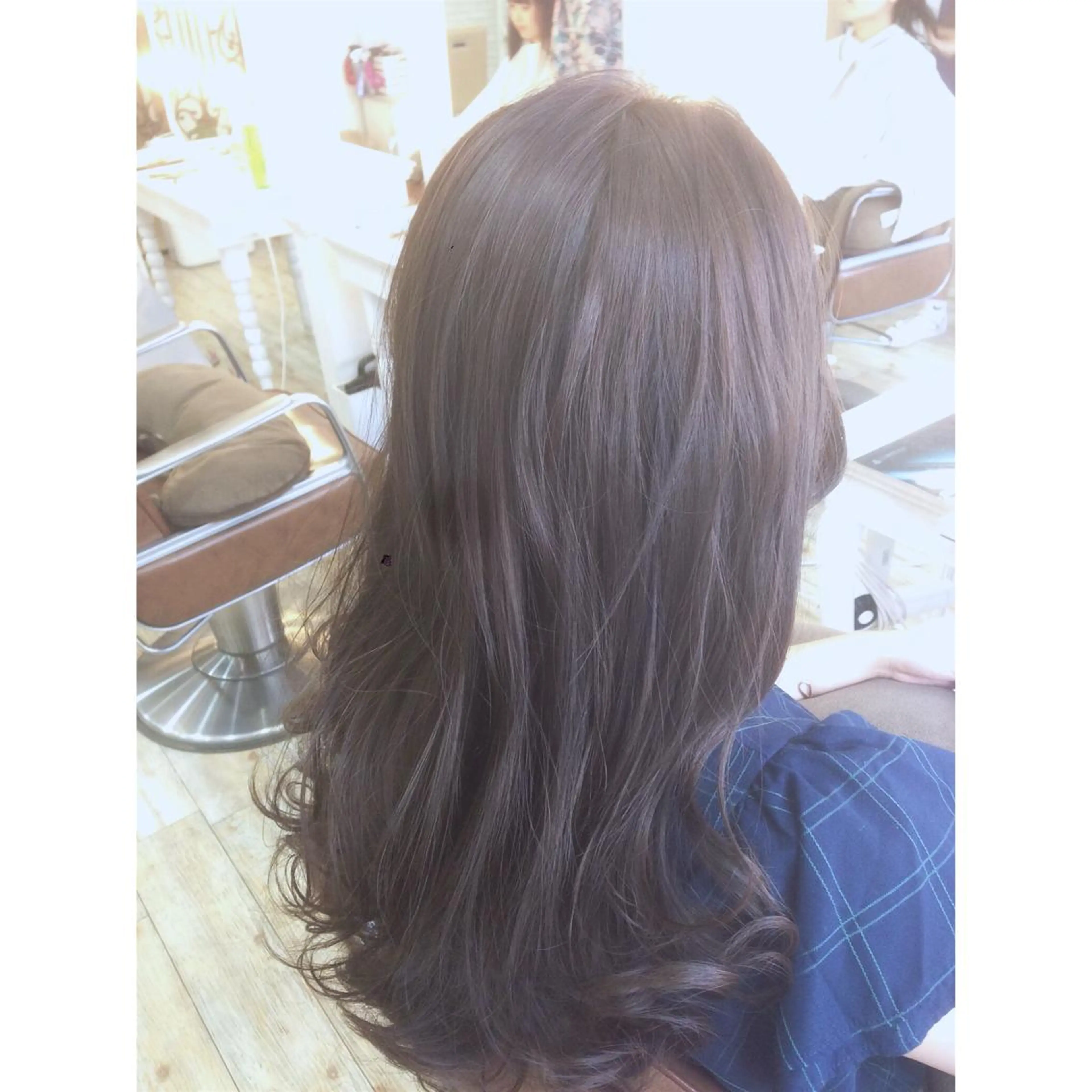 ロング カラー 小倉 聖也のヘアスタイル