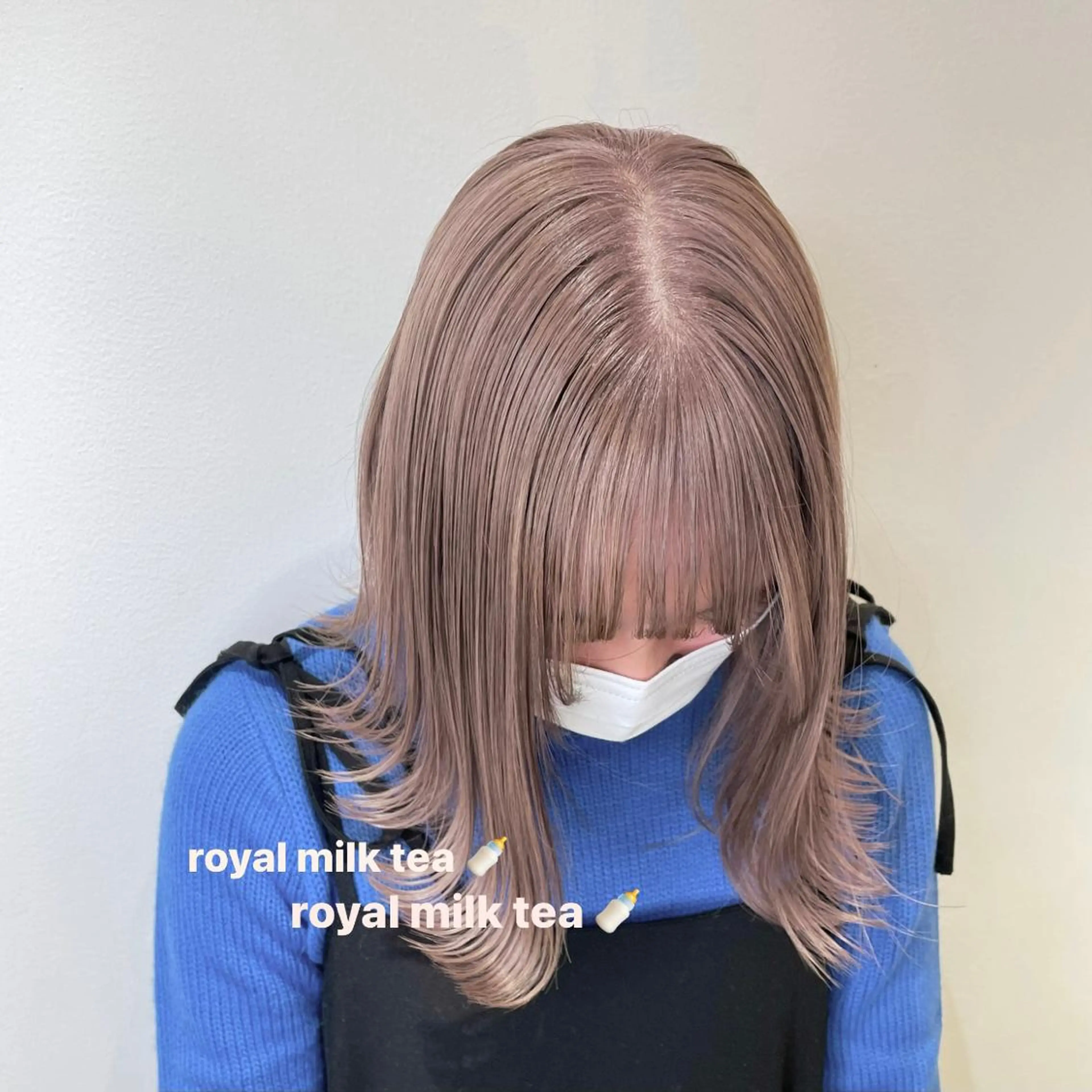 ショート カラー ミルクティー/ SACHIKAのヘアスタイル