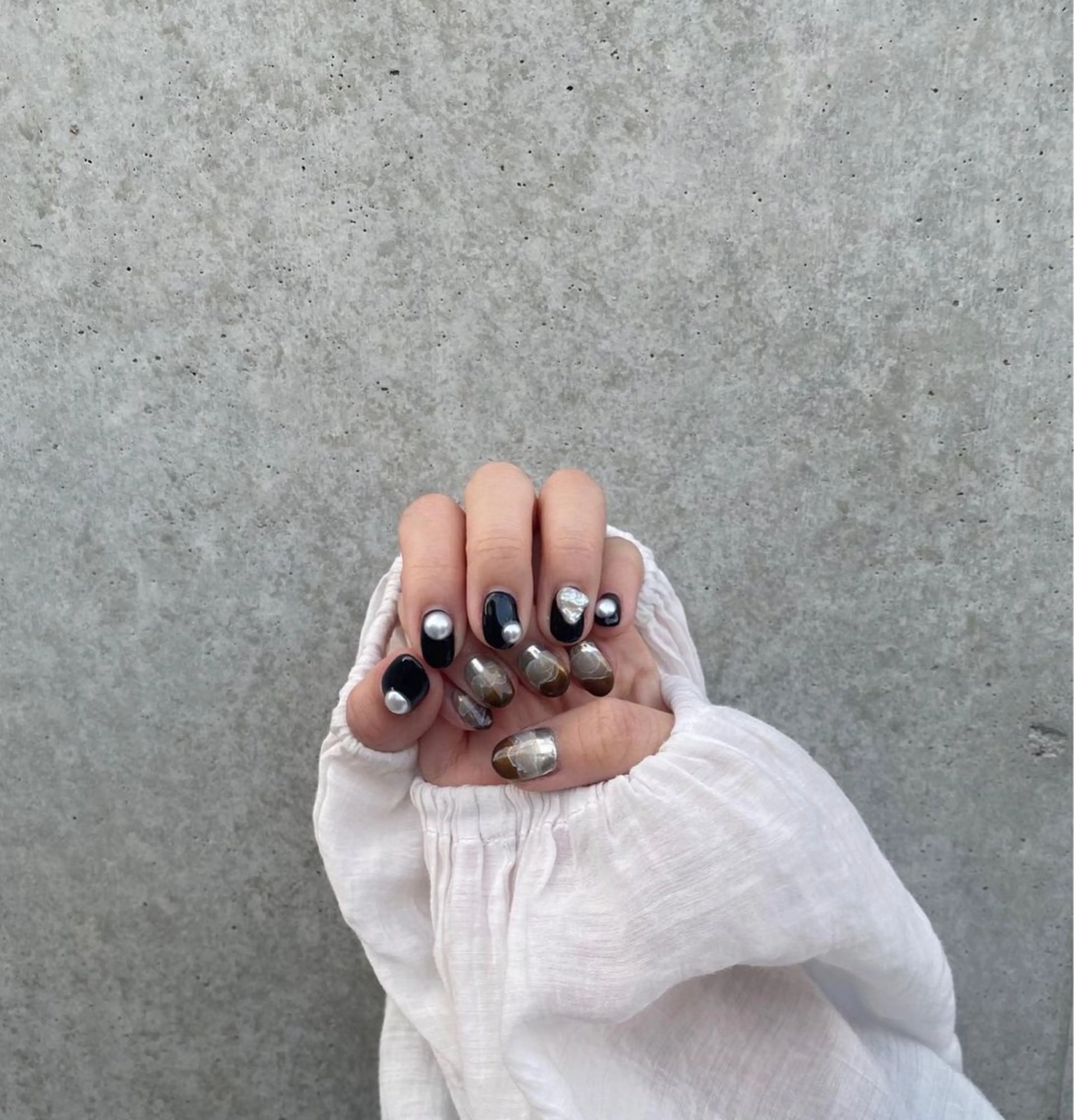 ネイル 持ち込み ニュアンスネイル ハンドネイル ハンドケア Charme. NOBUKOのネイルデザイン