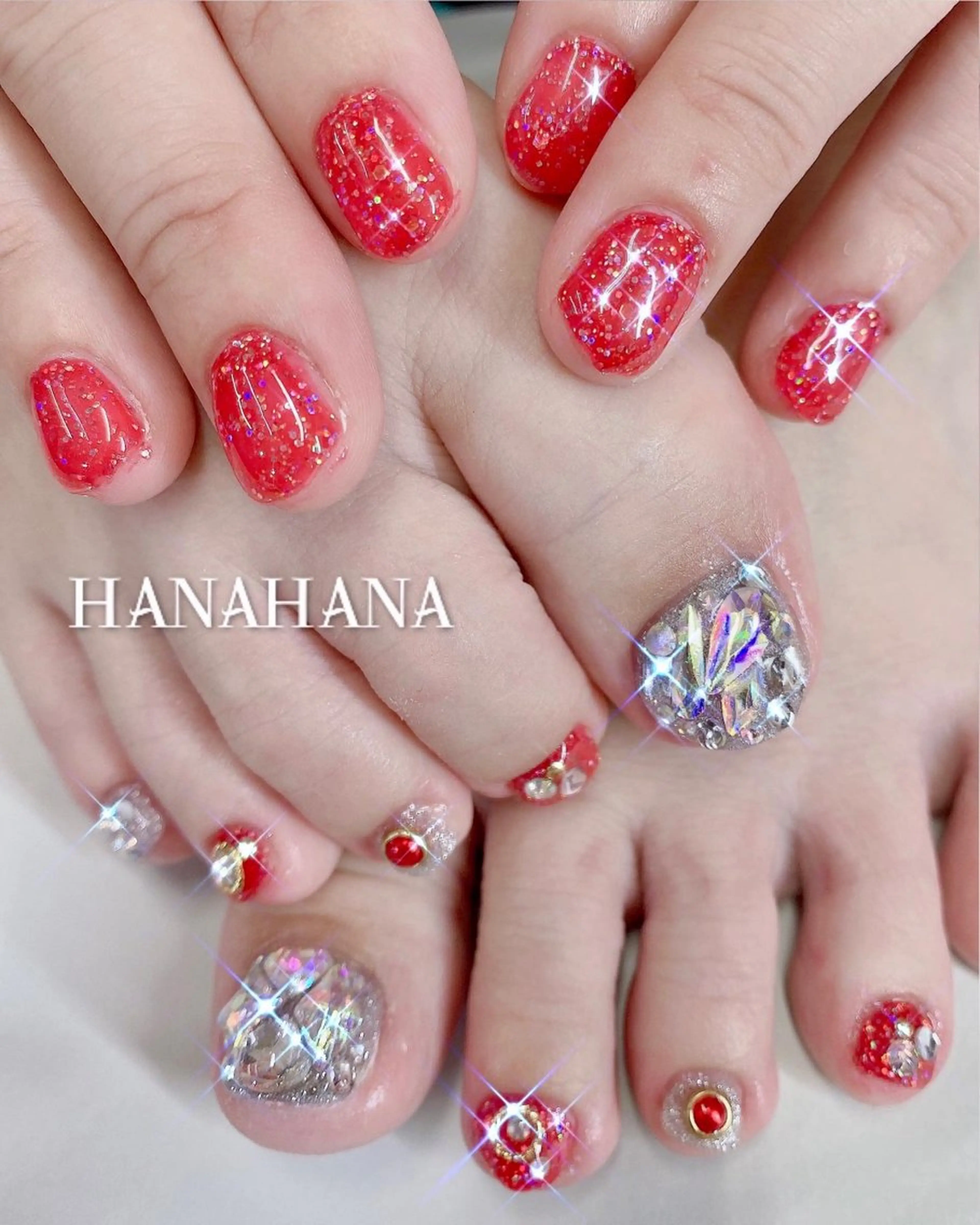 ネイル ジェルネイル HANAHANAのネイルデザイン