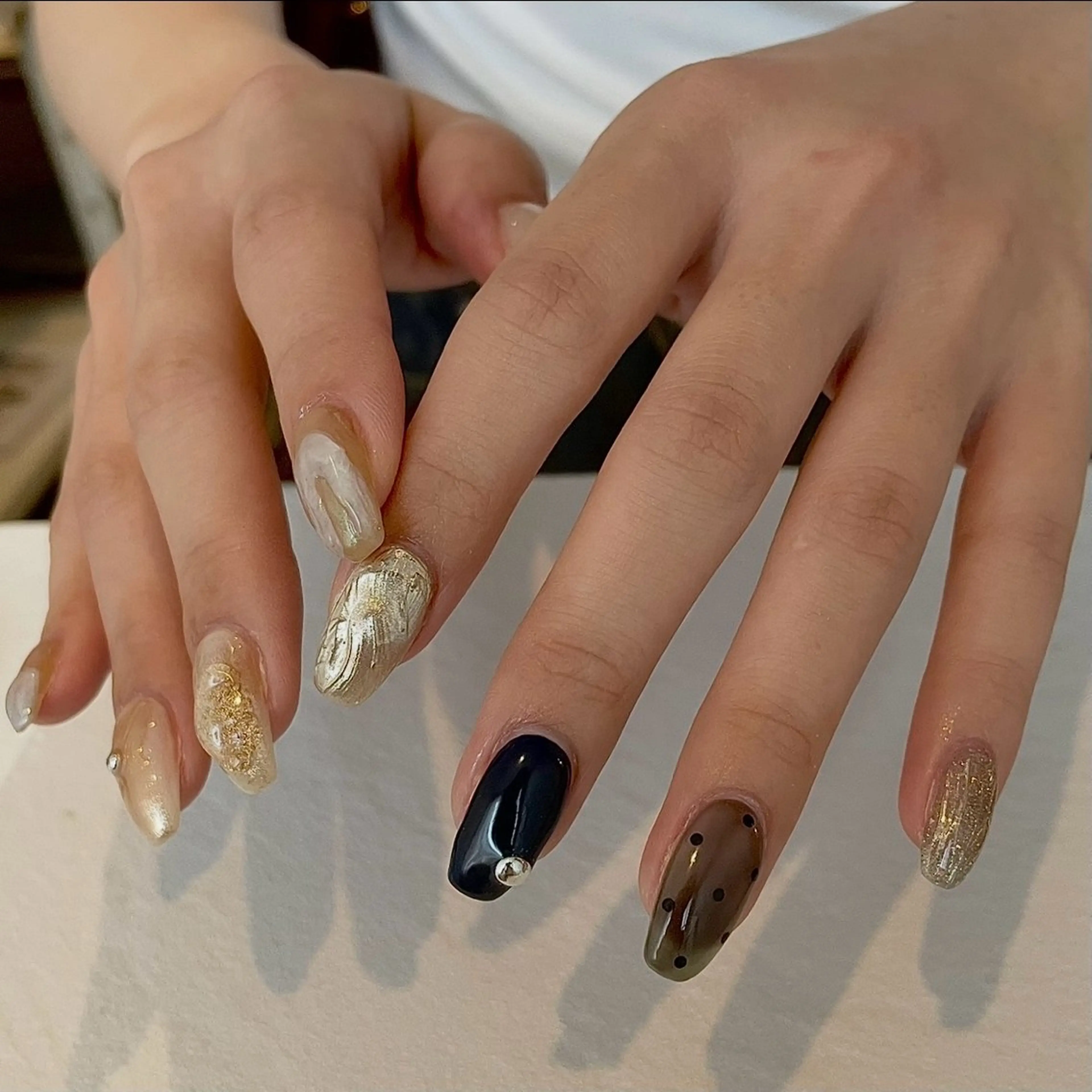 ネイル ハンドネイル moufu.nail /sayaka 本町のネイルデザイン