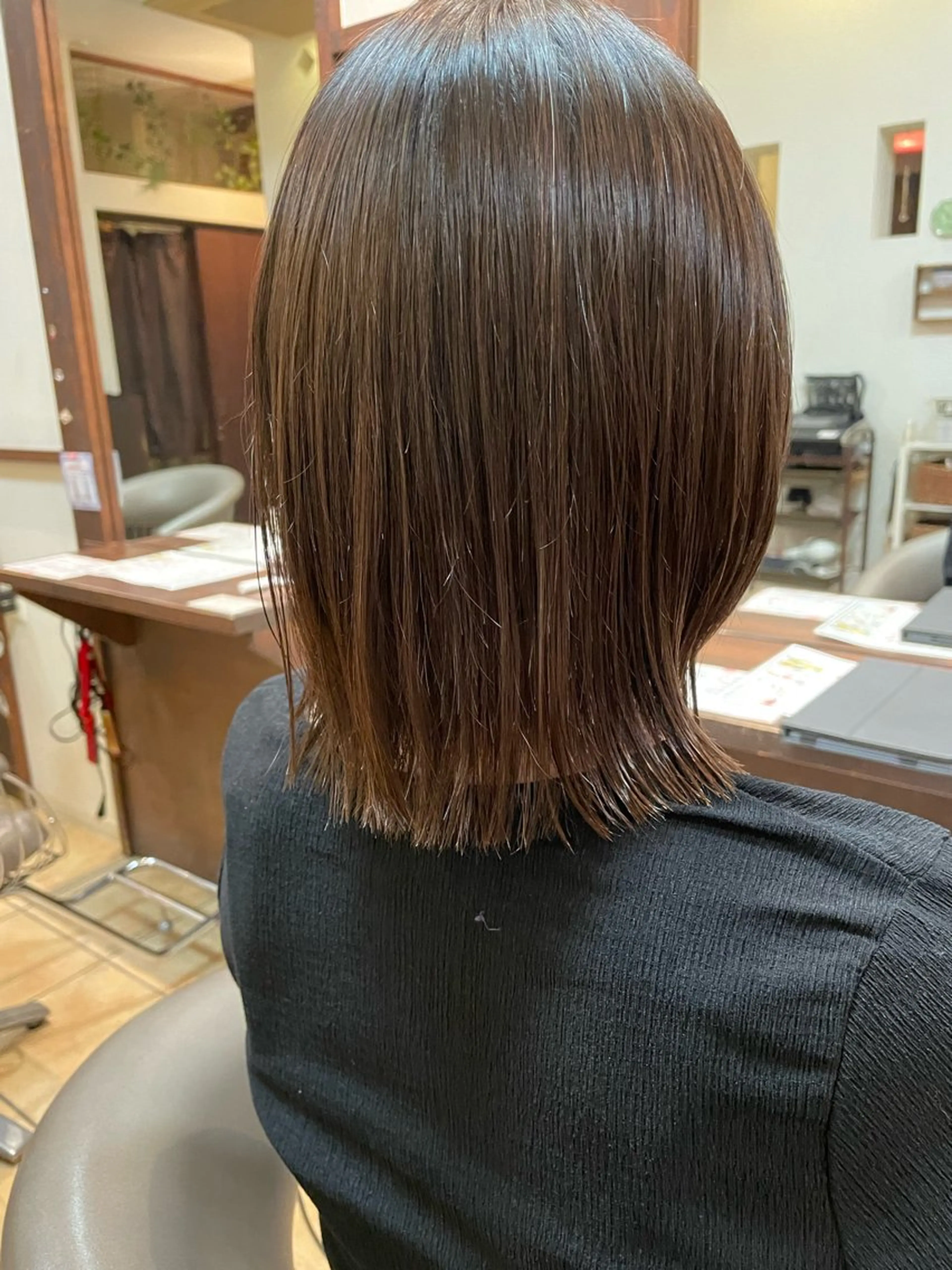 ミディアム 松木 信也のヘアスタイル