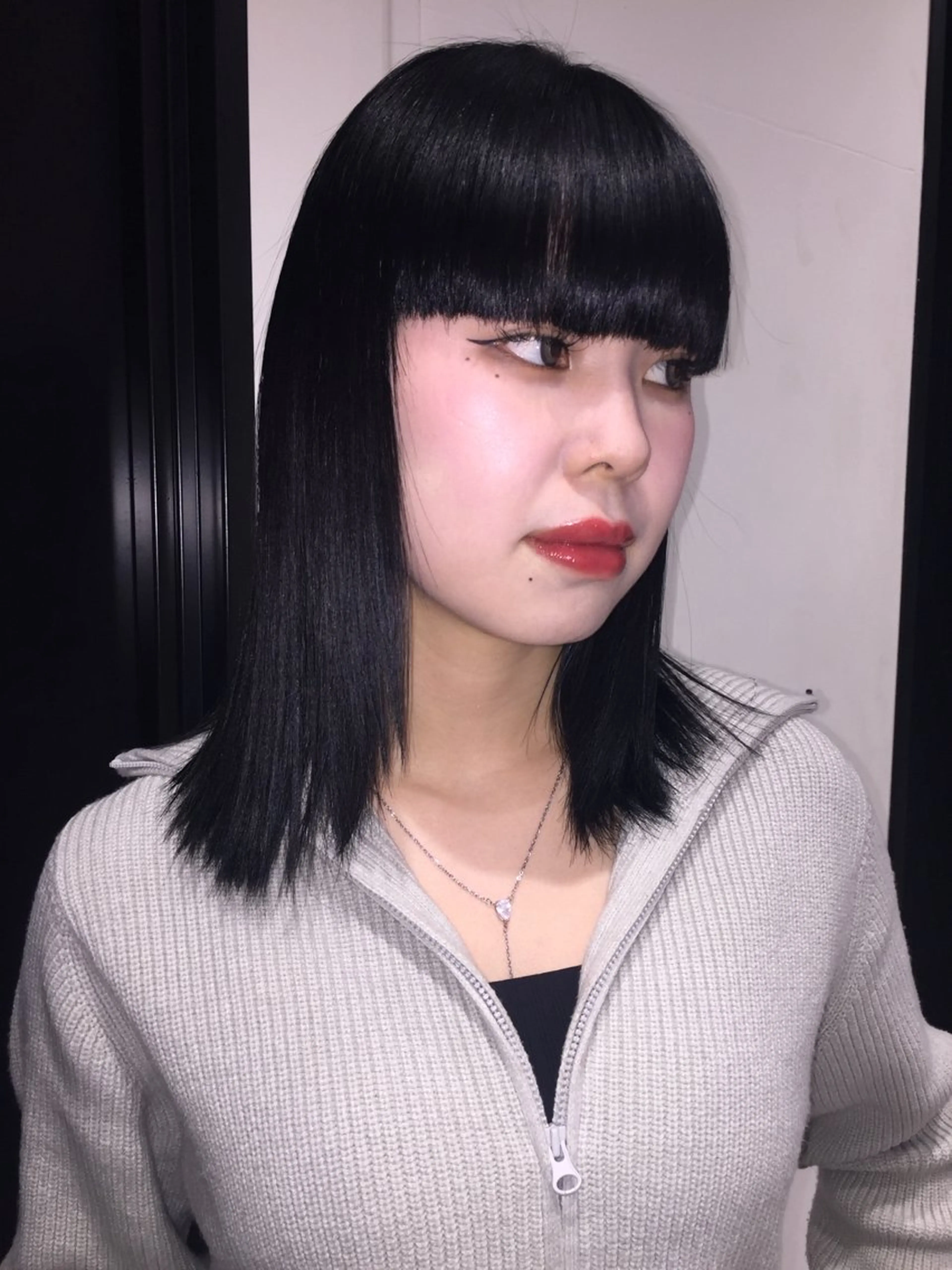 ミディアム wa kaのヘアスタイル