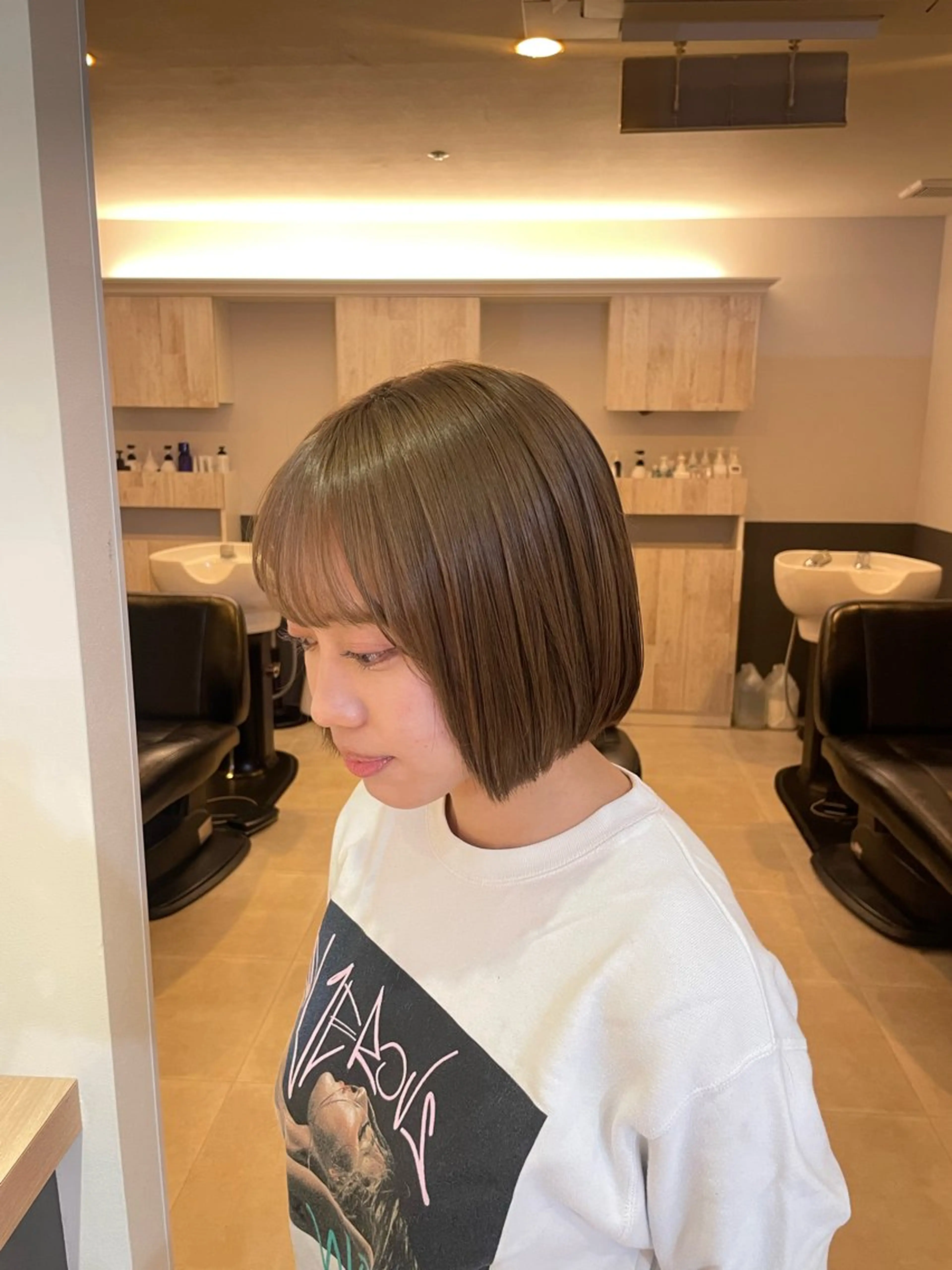 ショート Neale. ナナカのヘアスタイル