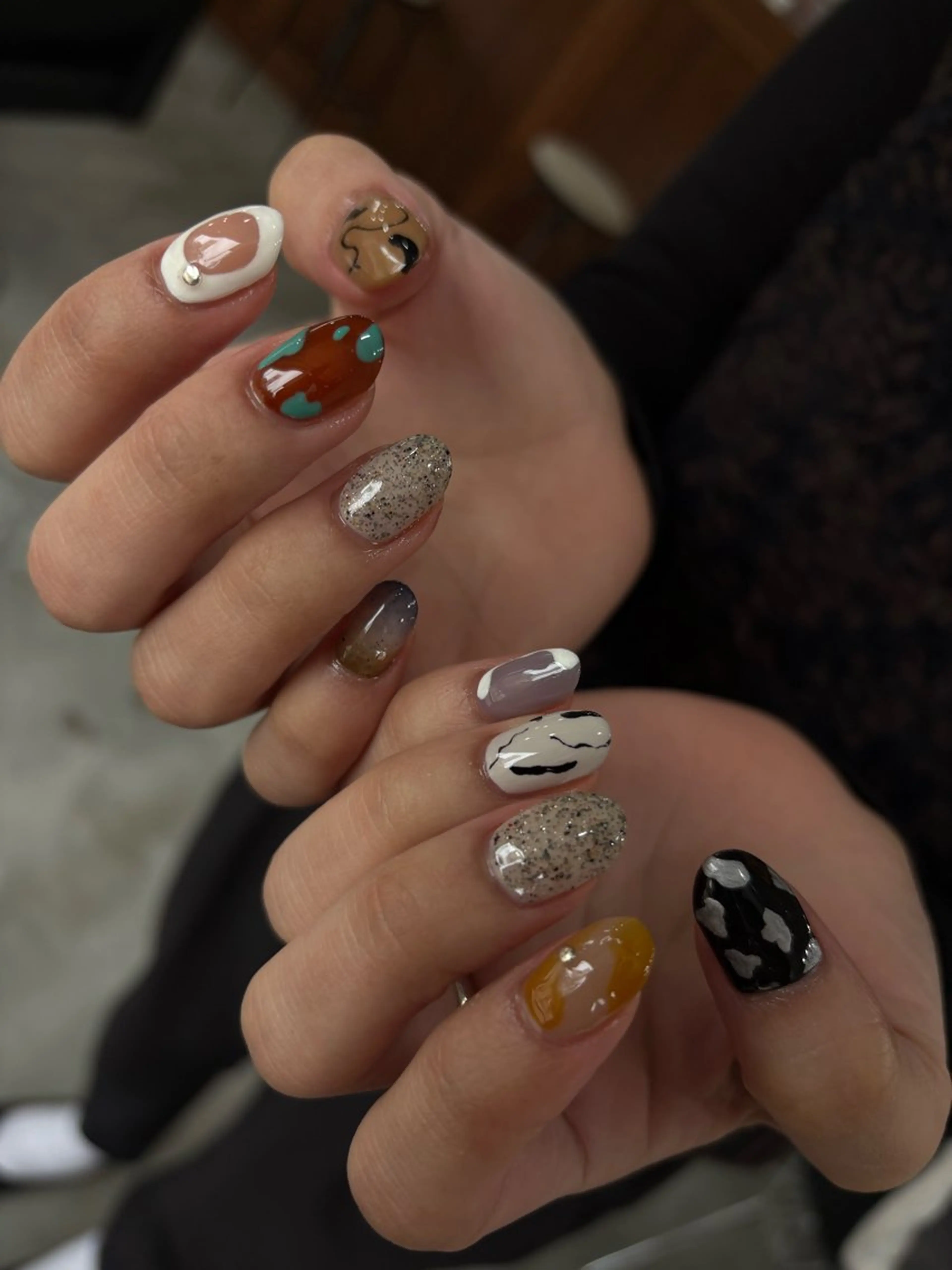 ネイル ハンドネイル loveday halukaのネイルデザイン