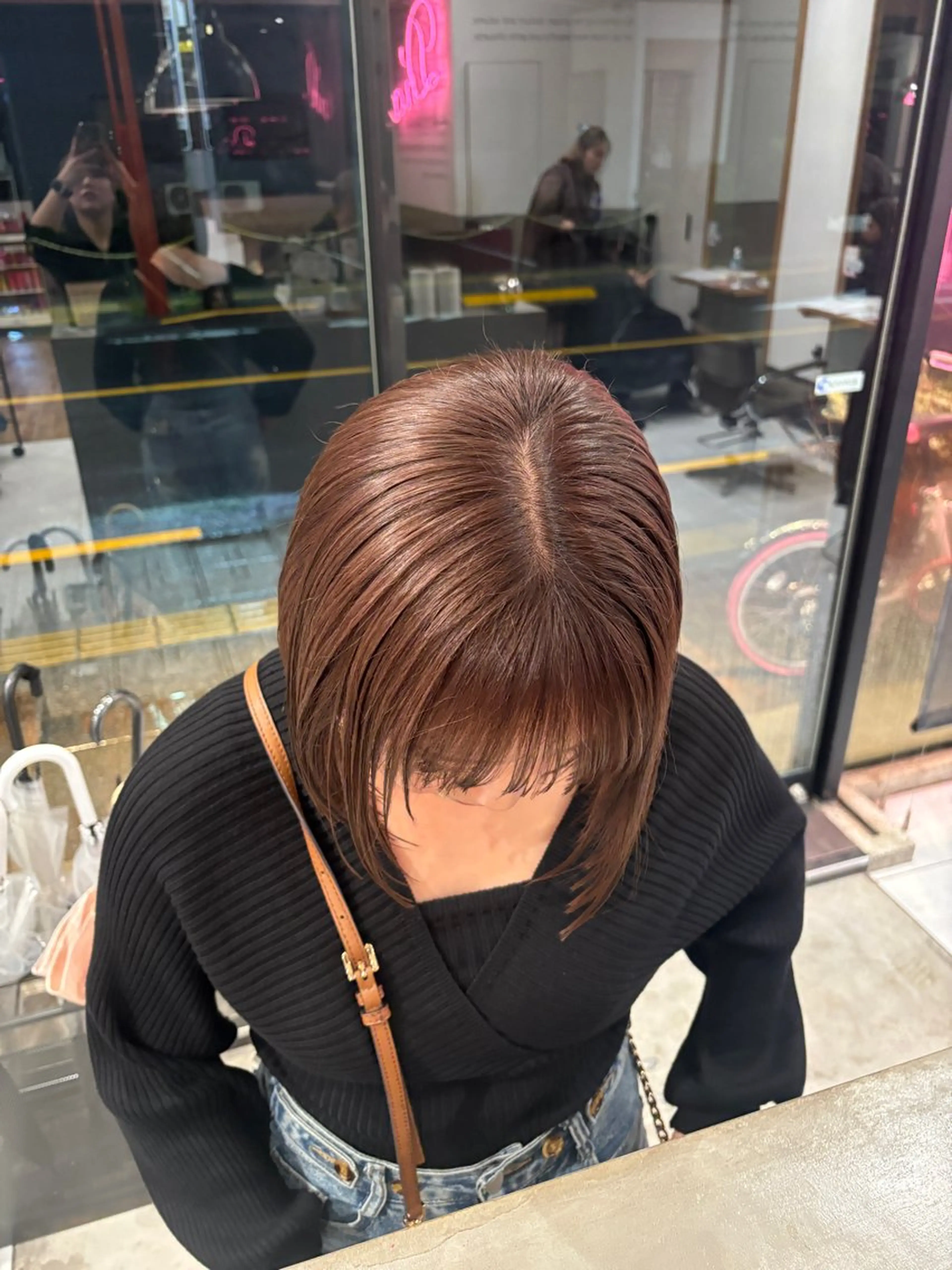 カラー カット ヘアカラー ️🩵RINKA/ ハイトーンカラー🩵のヘアスタイル