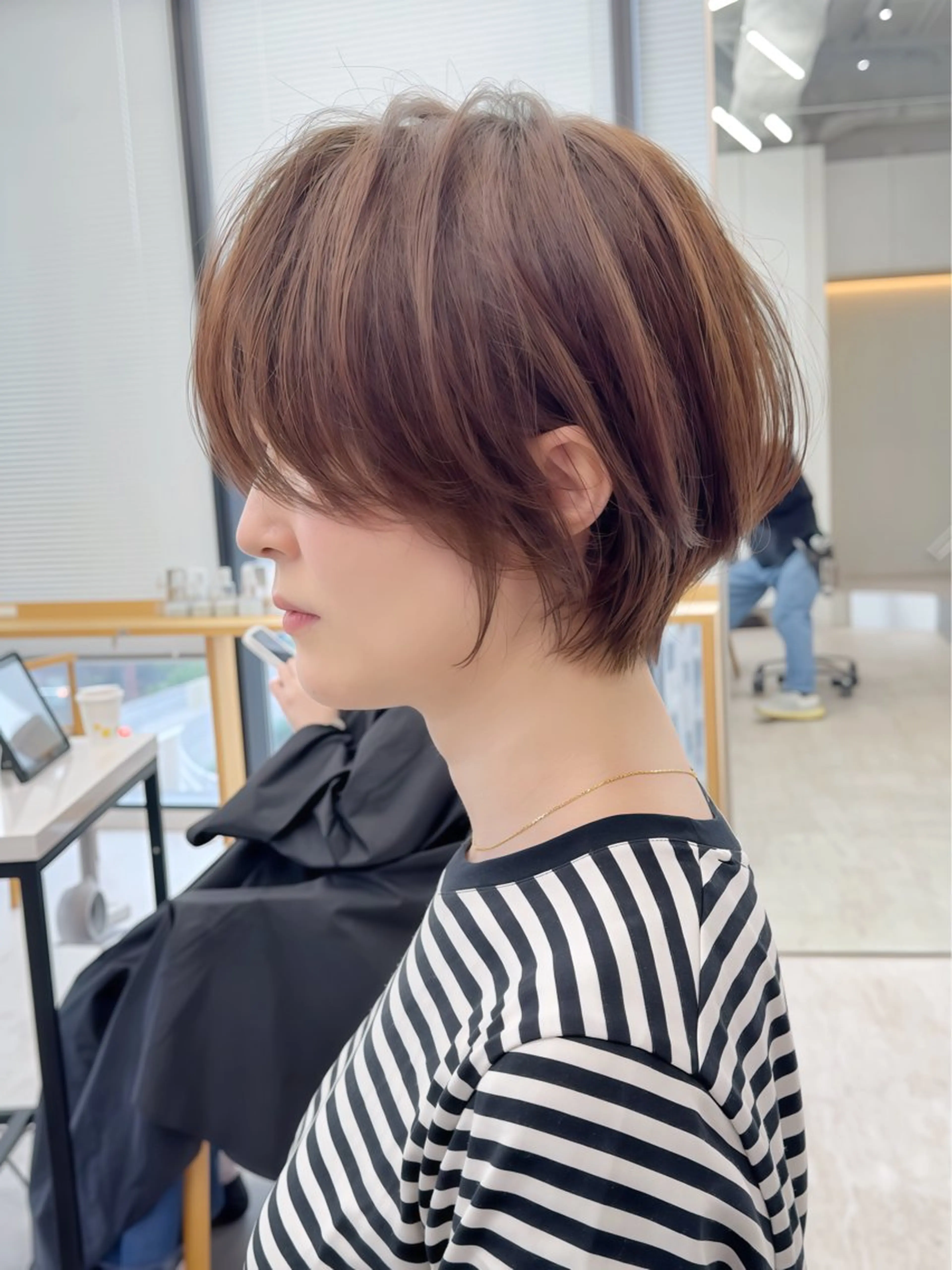 ショート 縮毛矯正 あゆ/縮毛 矯正/透明感カラーのその他イメージ