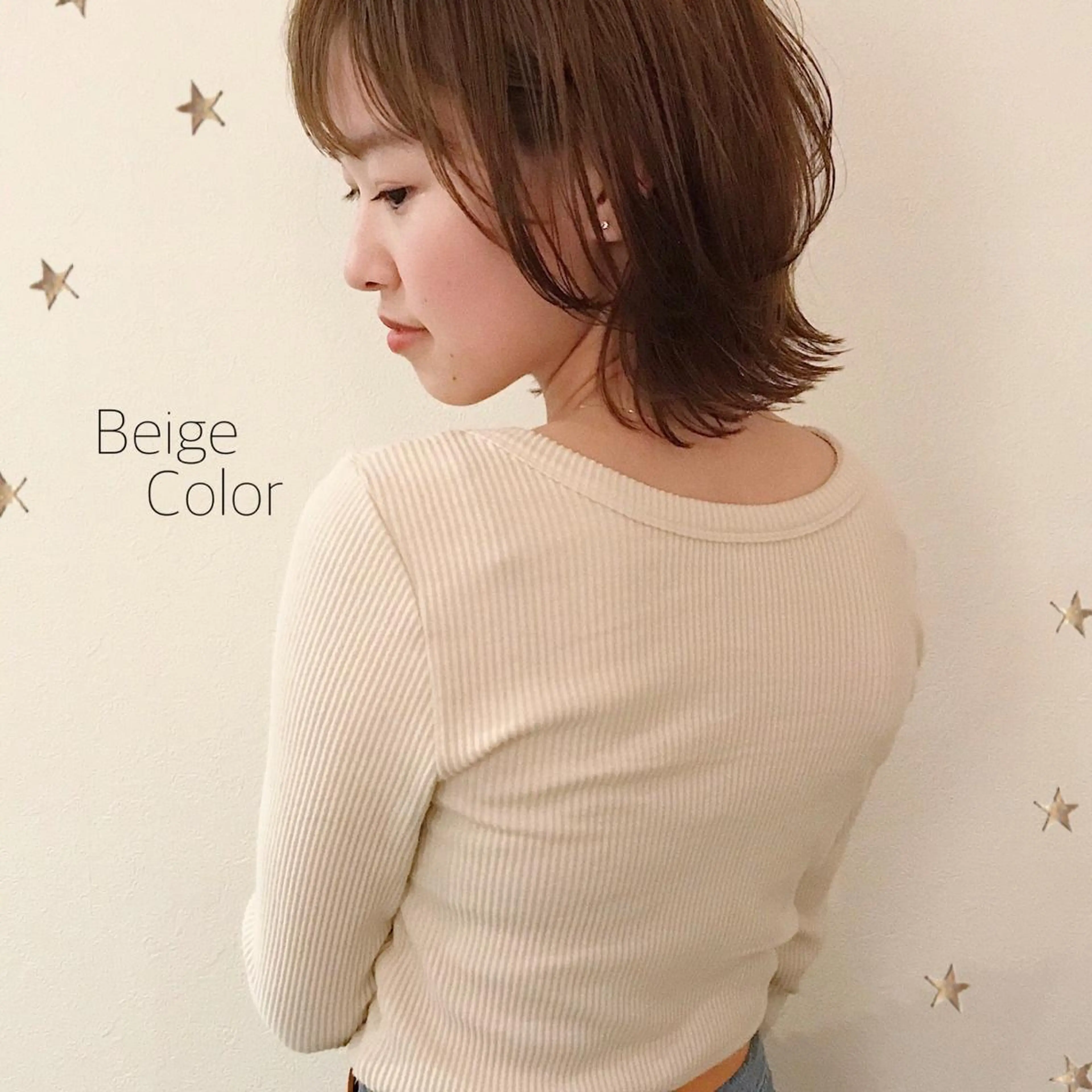 ミディアム カラー salon AKIRA所属・市川 千夏のヘアスタイル