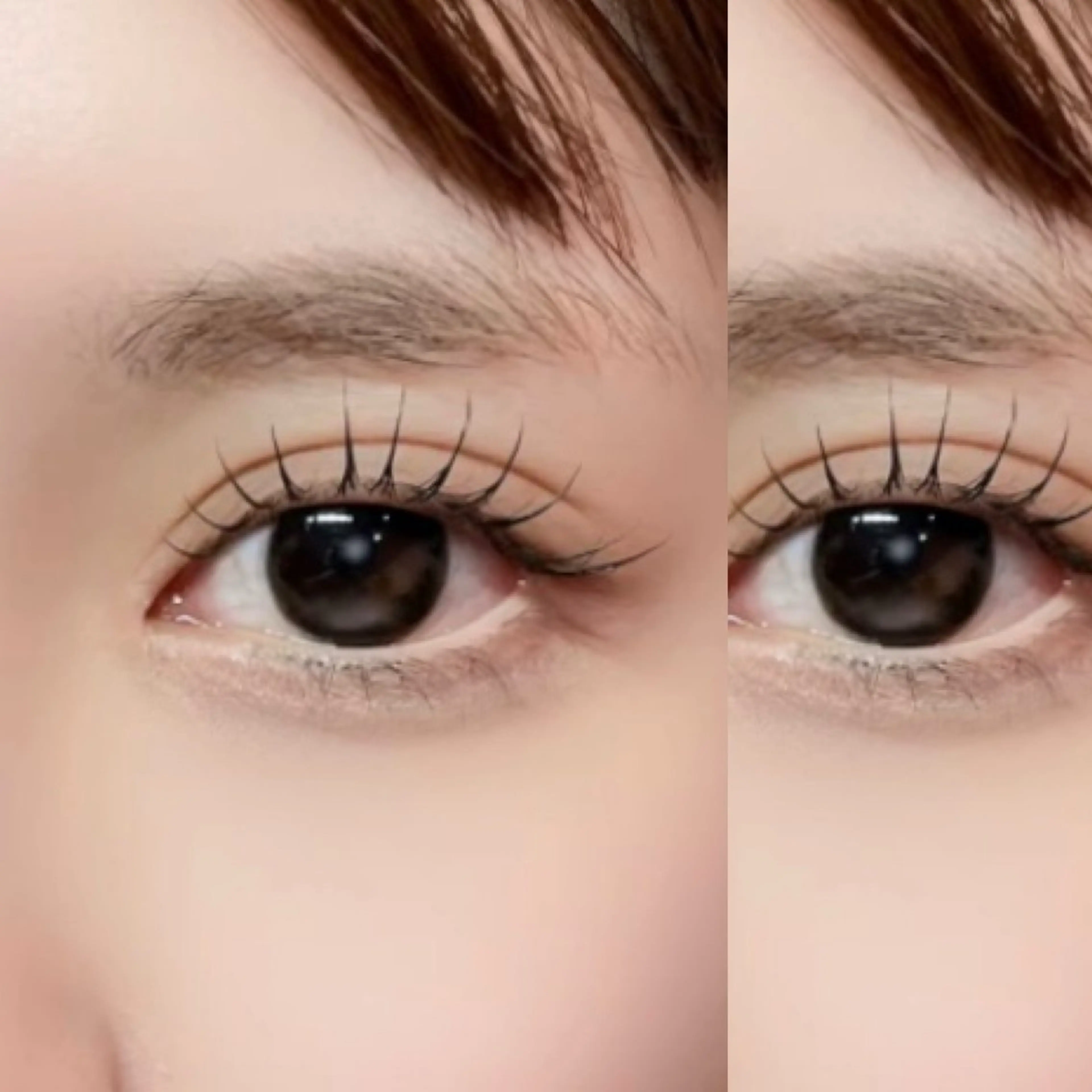 【 🧼アップワードラッシュ🧼 】flat mat lash エクステ 100​〜​120本 🏷️の写真