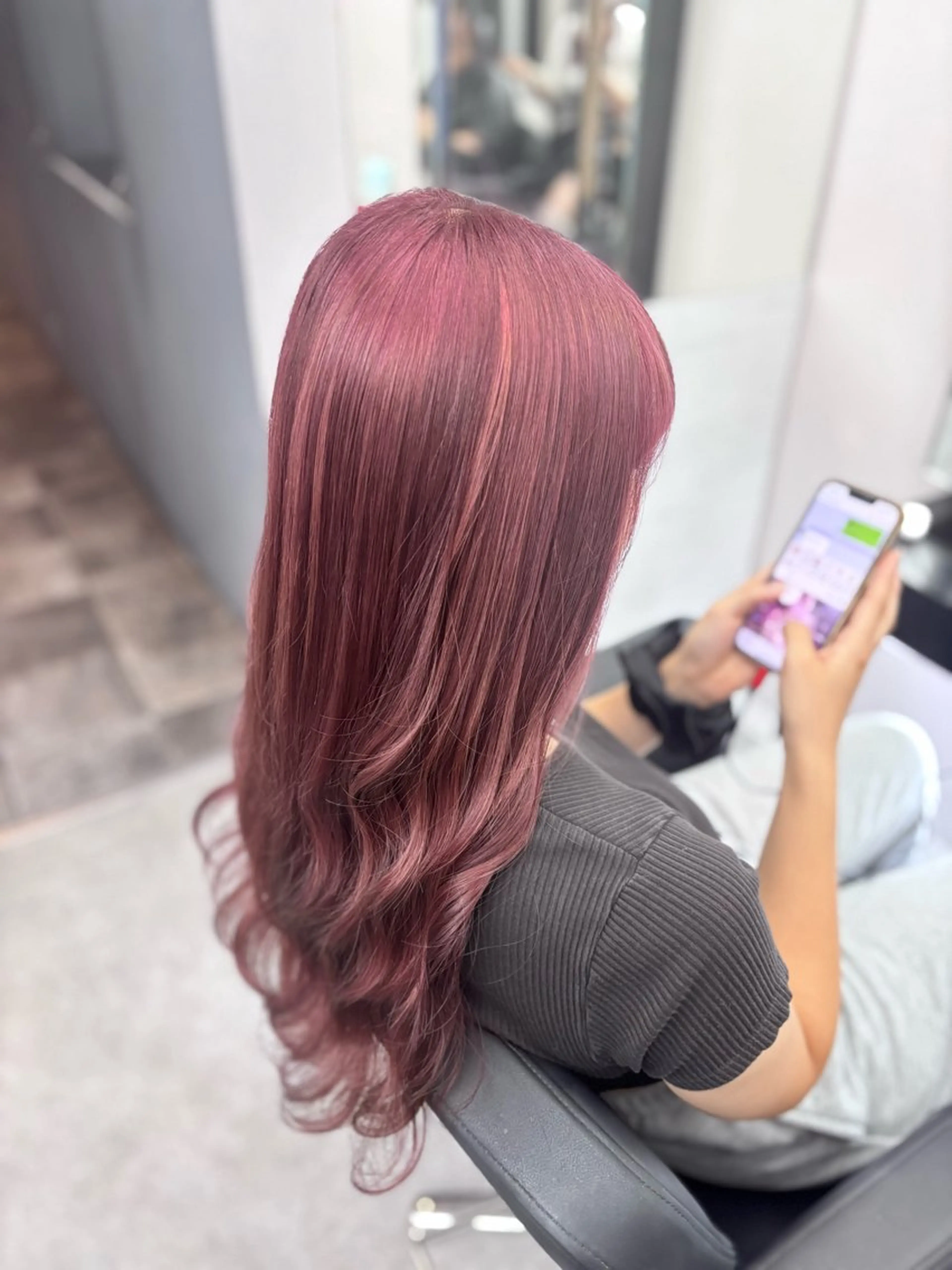 ロング ALPHA りくやのヘアスタイル