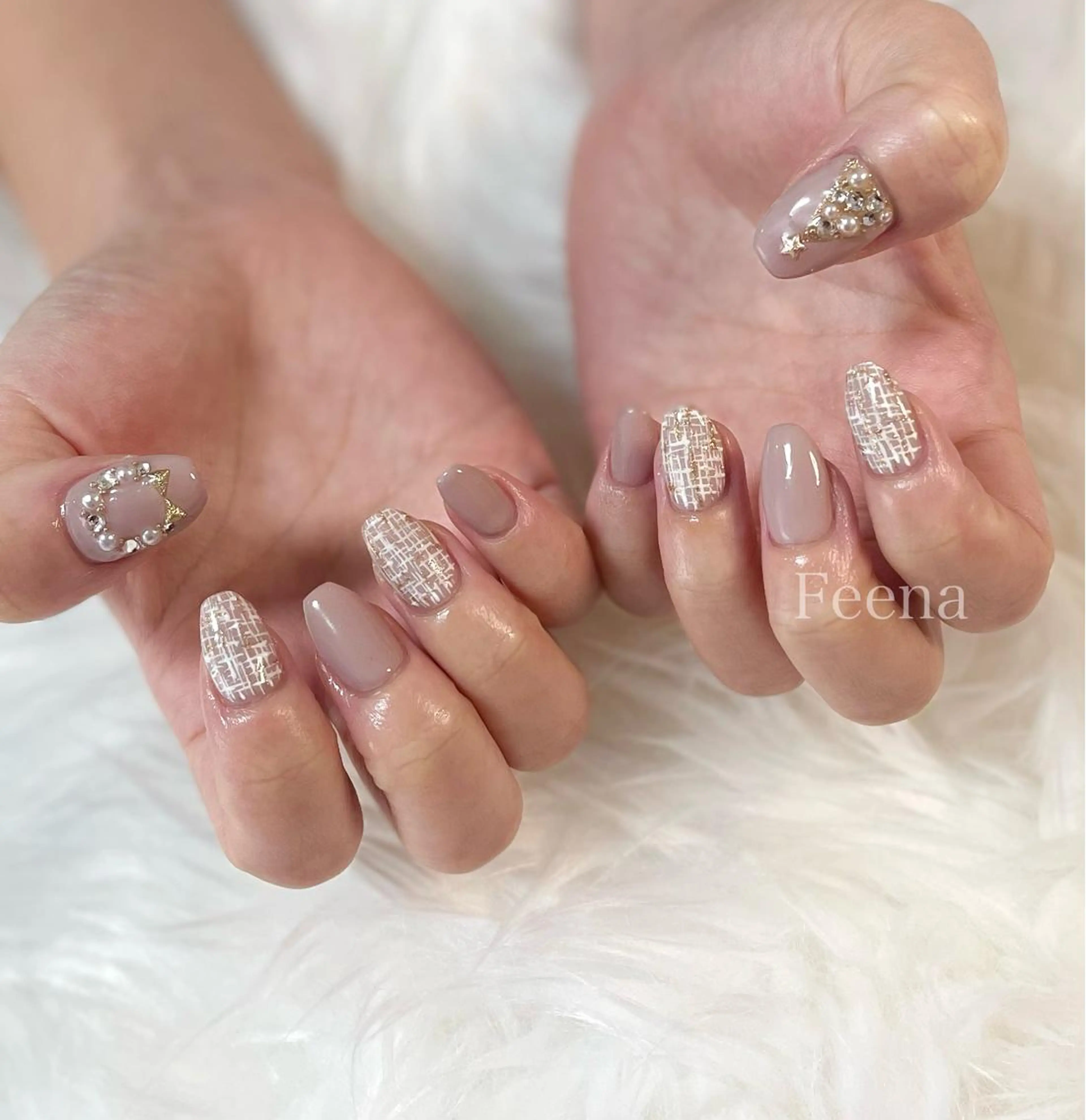 ネイル amu nail. RINAのネイルデザイン