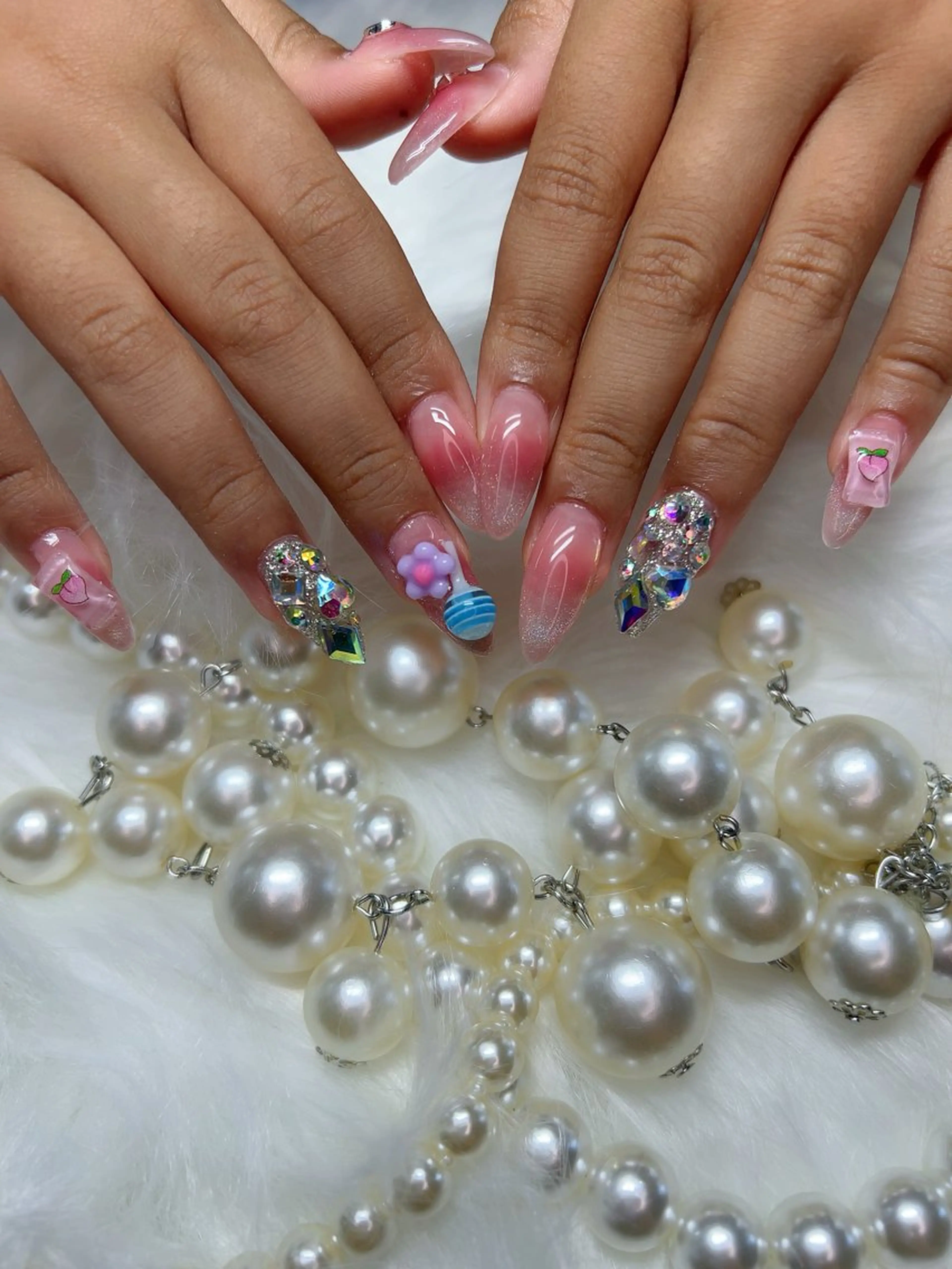 ネイル 持ち込み my nail plus野江内代のネイルデザイン