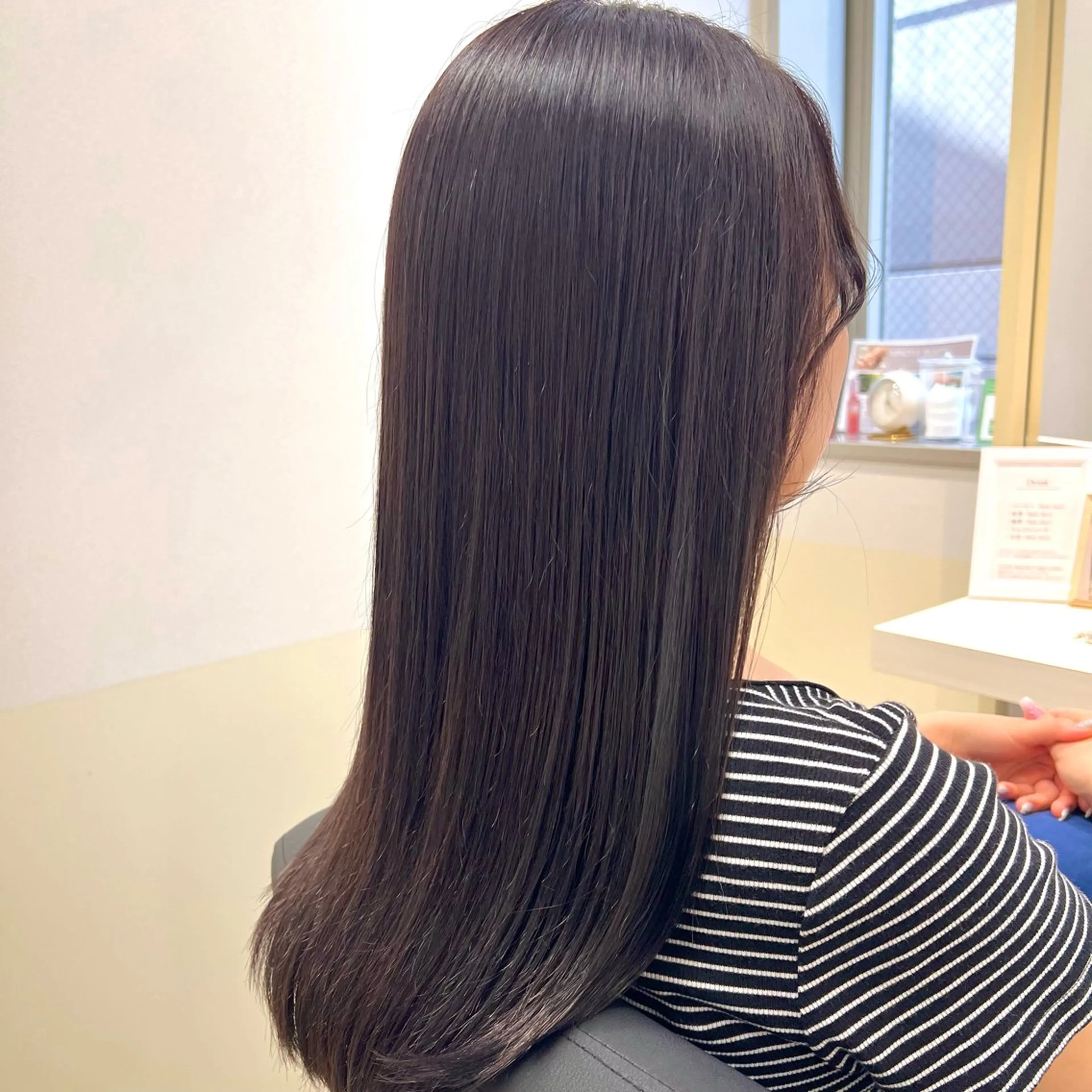 🦋前髪縮毛矯正+カット+3stepトリートメント🦋（再来様は別途指名料500円）の写真