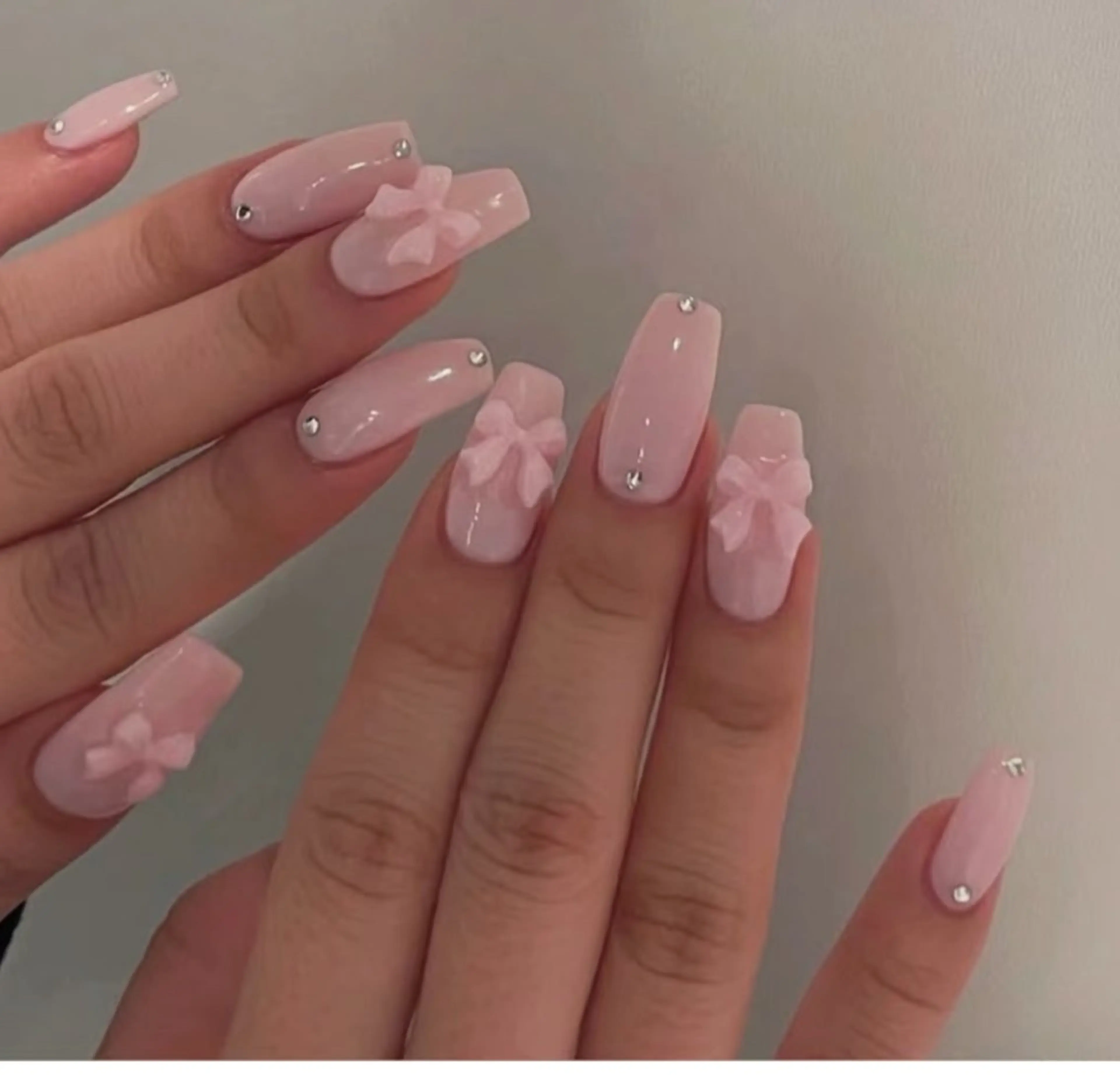 ネイル アートネイル オーロラネイル チークネイル フレンチネイル ガラスフレンチ 🎀🎀YooLi Nail Salonのネイルデザイン