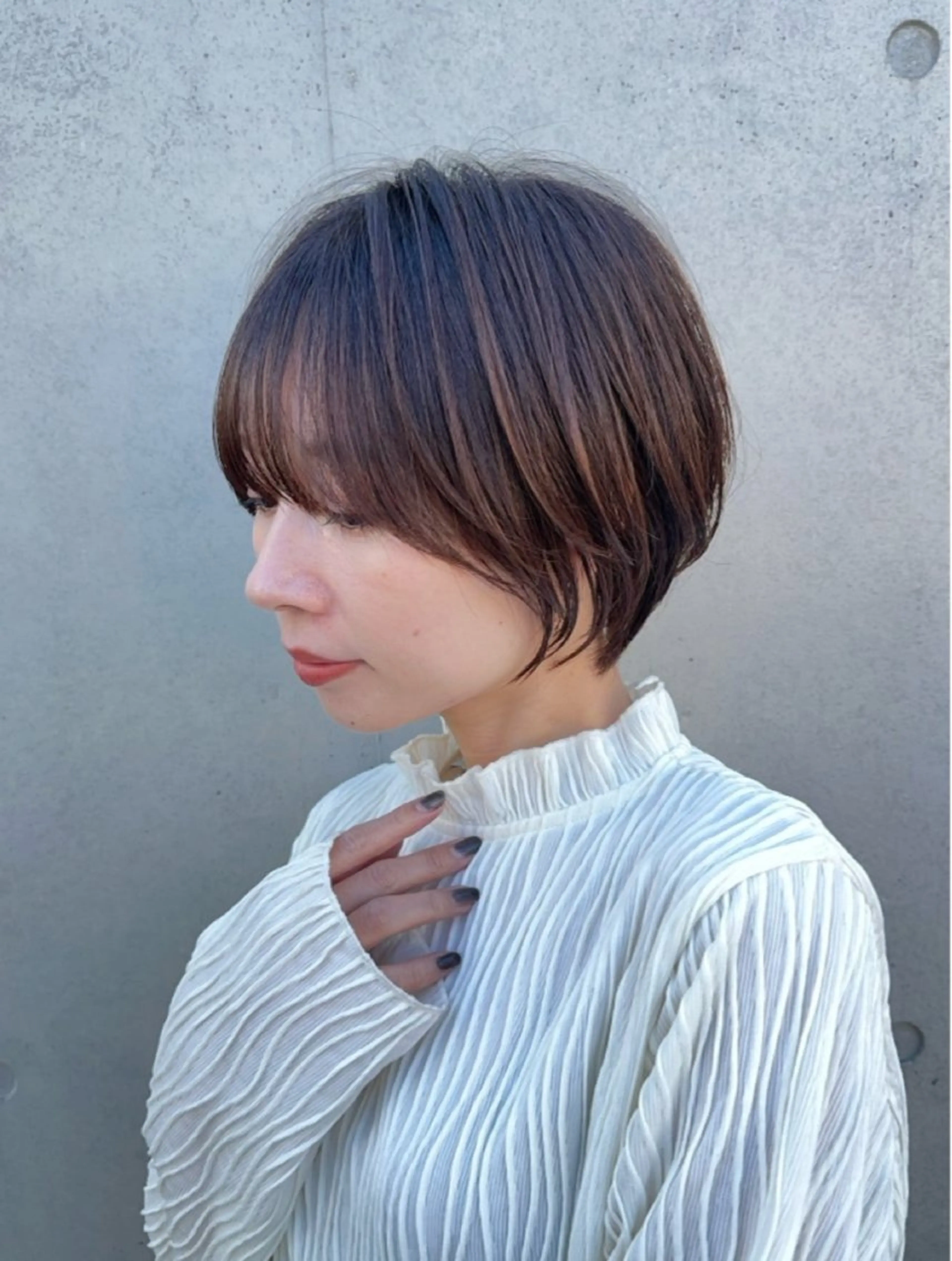 ショート ショートボブ ベリーショート ボブ ショートヘア 無料カットモデル /小顔ショート/荒砂のヘアスタイル