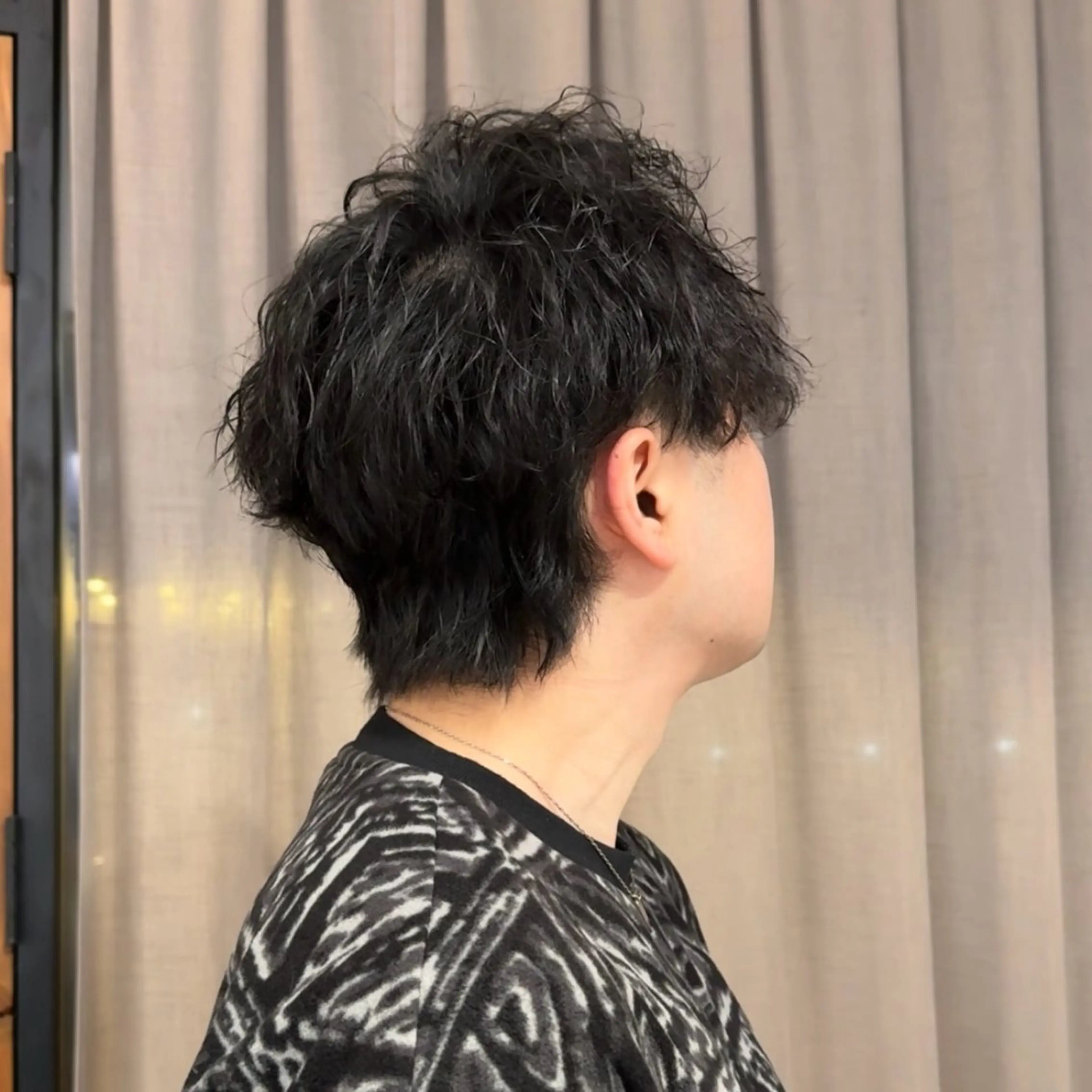 パーマ カット パーマ 吉田 葉音のヘアスタイル