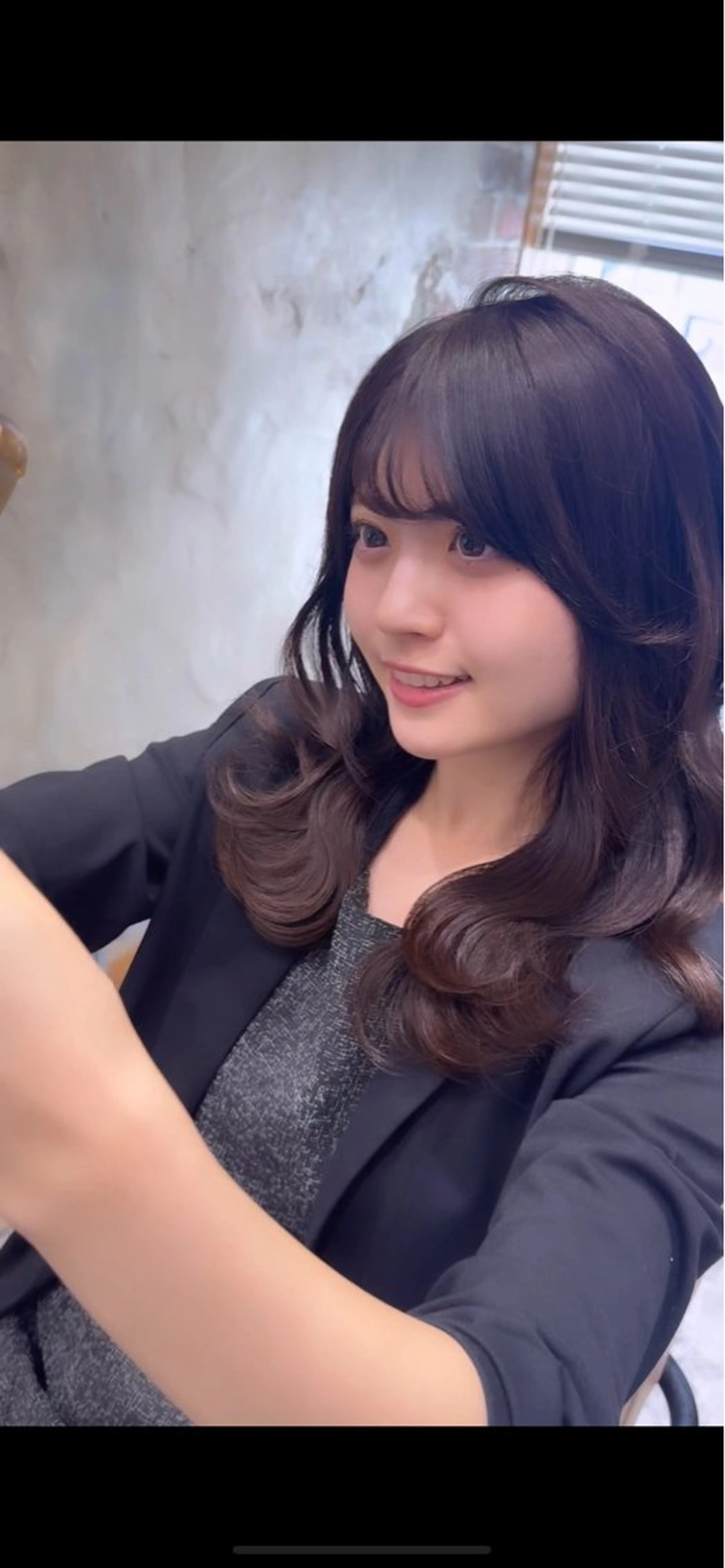 カラー 新宿/透明感カラー/ 髪質改善/早野大空のヘアスタイル