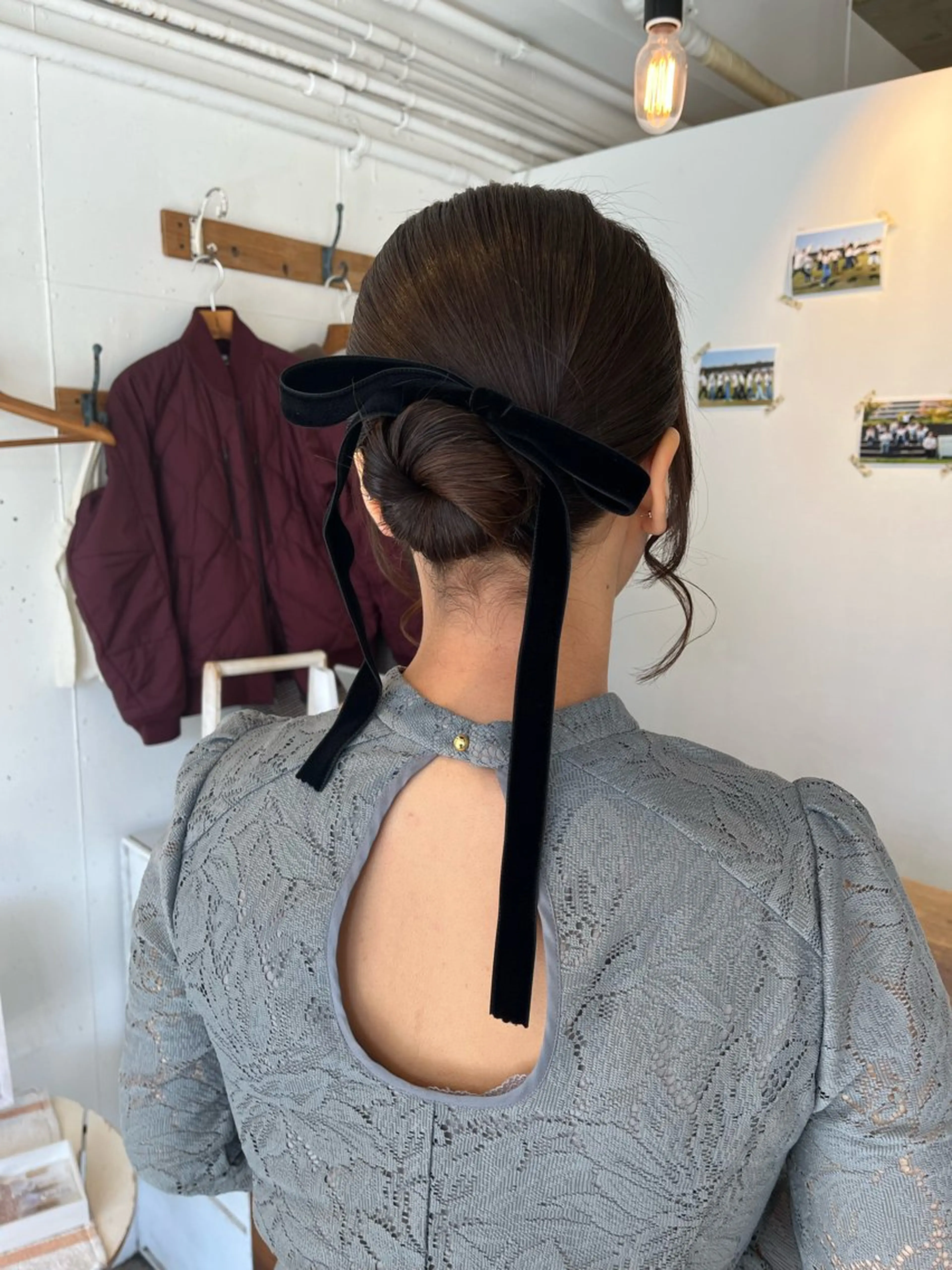 ミディアム ヘアセット 大塚 陽彩のヘアスタイル