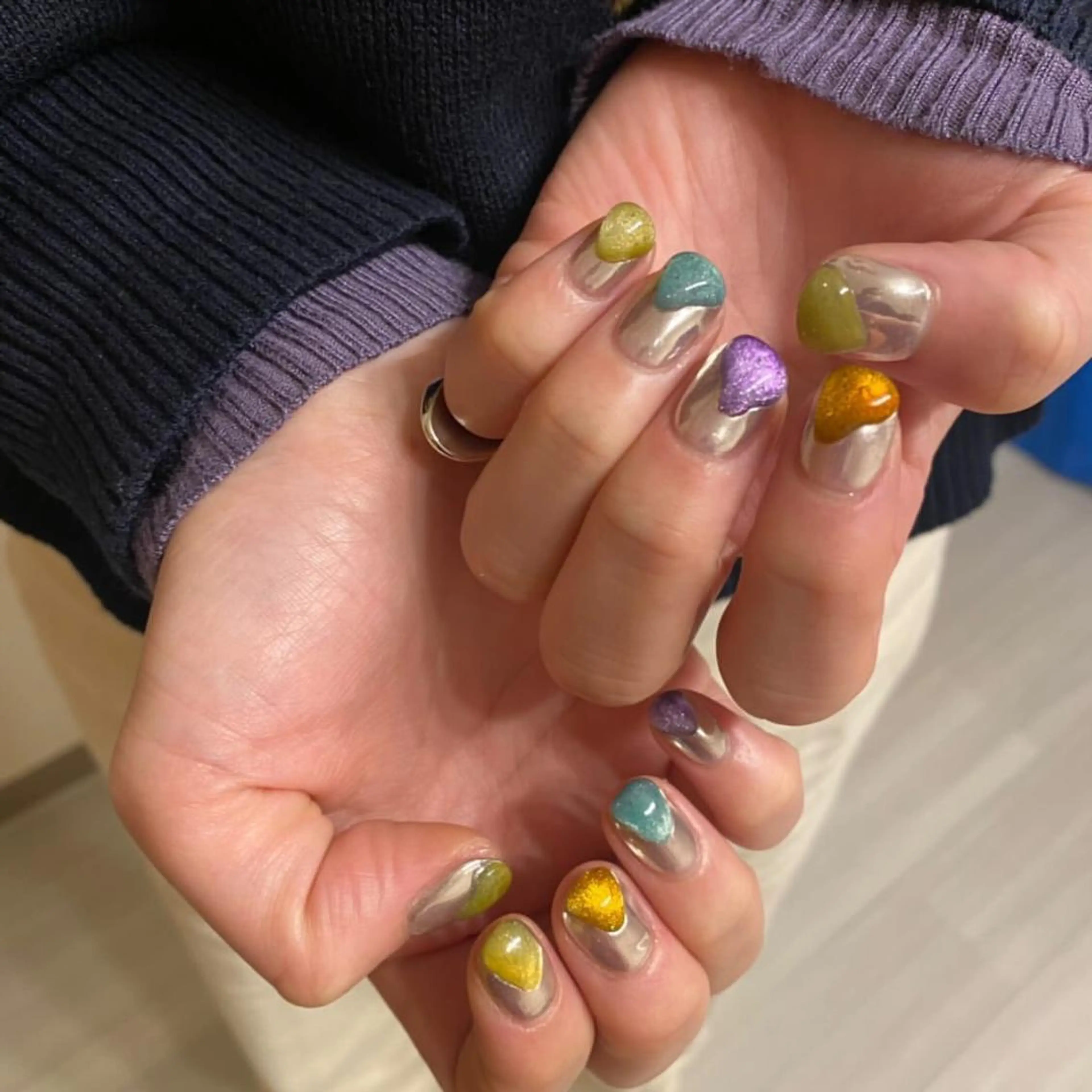 ネイル ハンドネイル Aimer Ciel エメシエル大宮ネイルのネイルデザイン