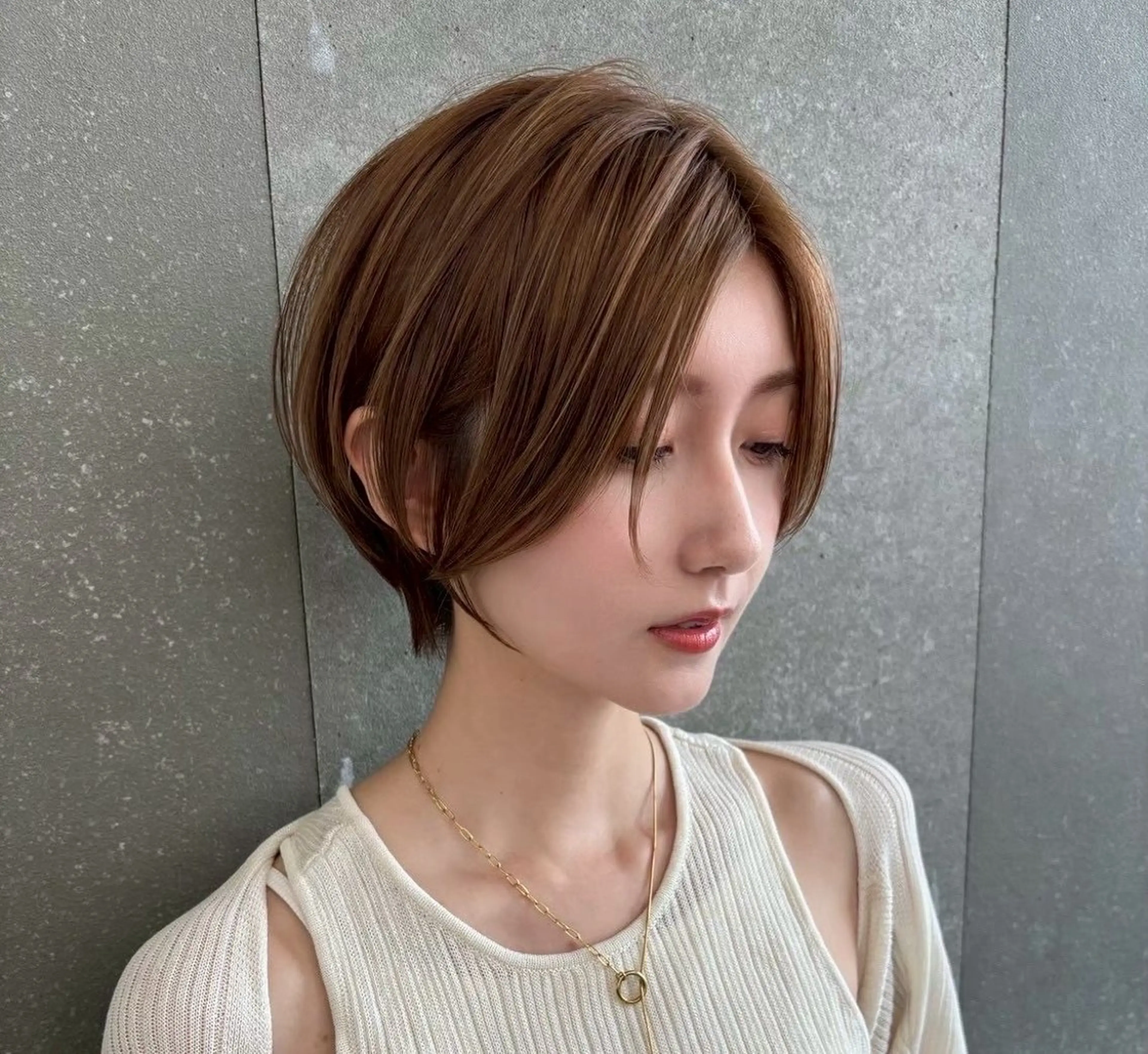 ショート ショートボブ ボブ ショートヘア 🎀透明感ブラウ ンshizuka🎀のヘアスタイル