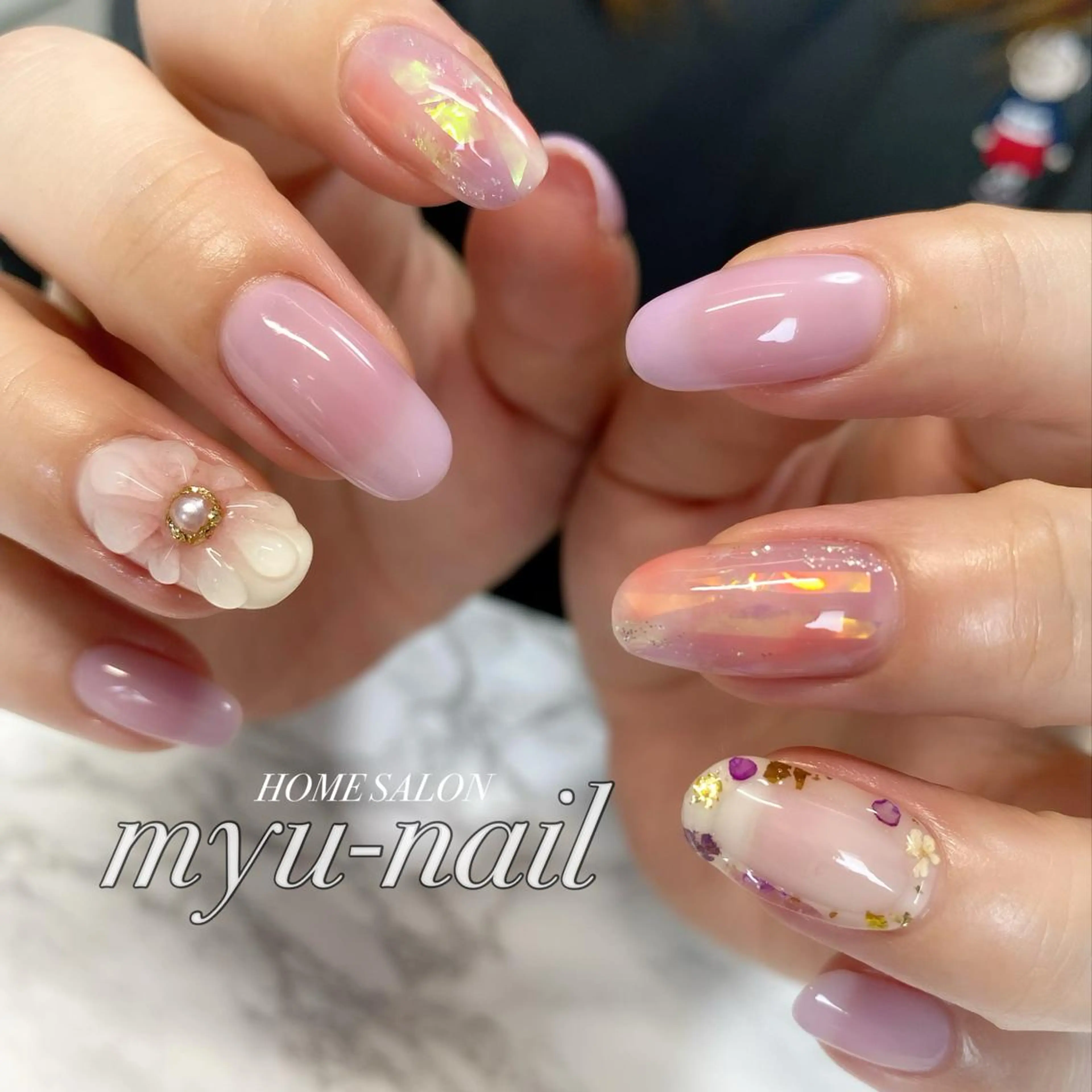 ネイル ホームサロン myu-nailのネイルデザイン