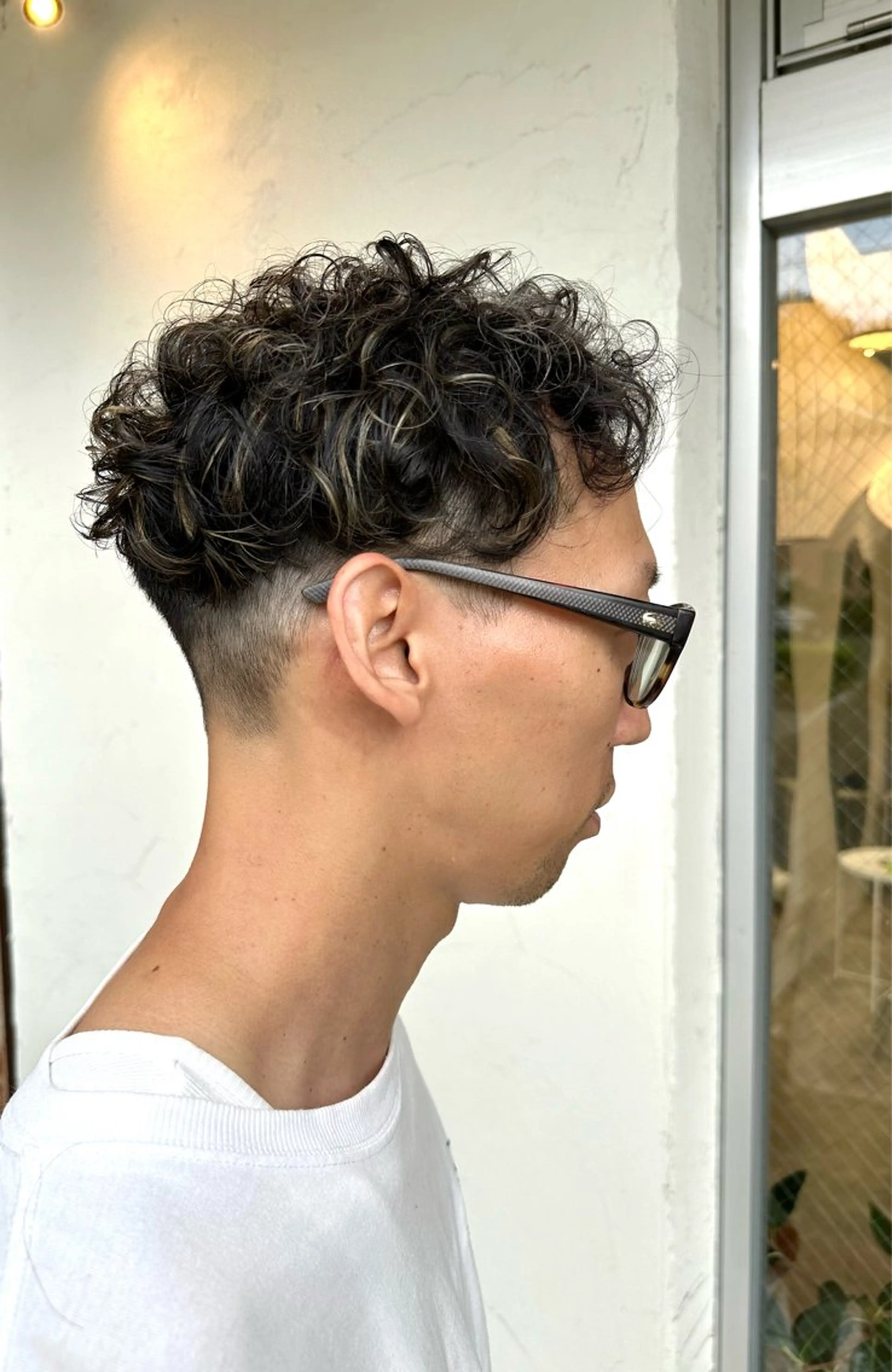 ショート Sabby所属・Sabby氏川洸希 パーマのヘアスタイル