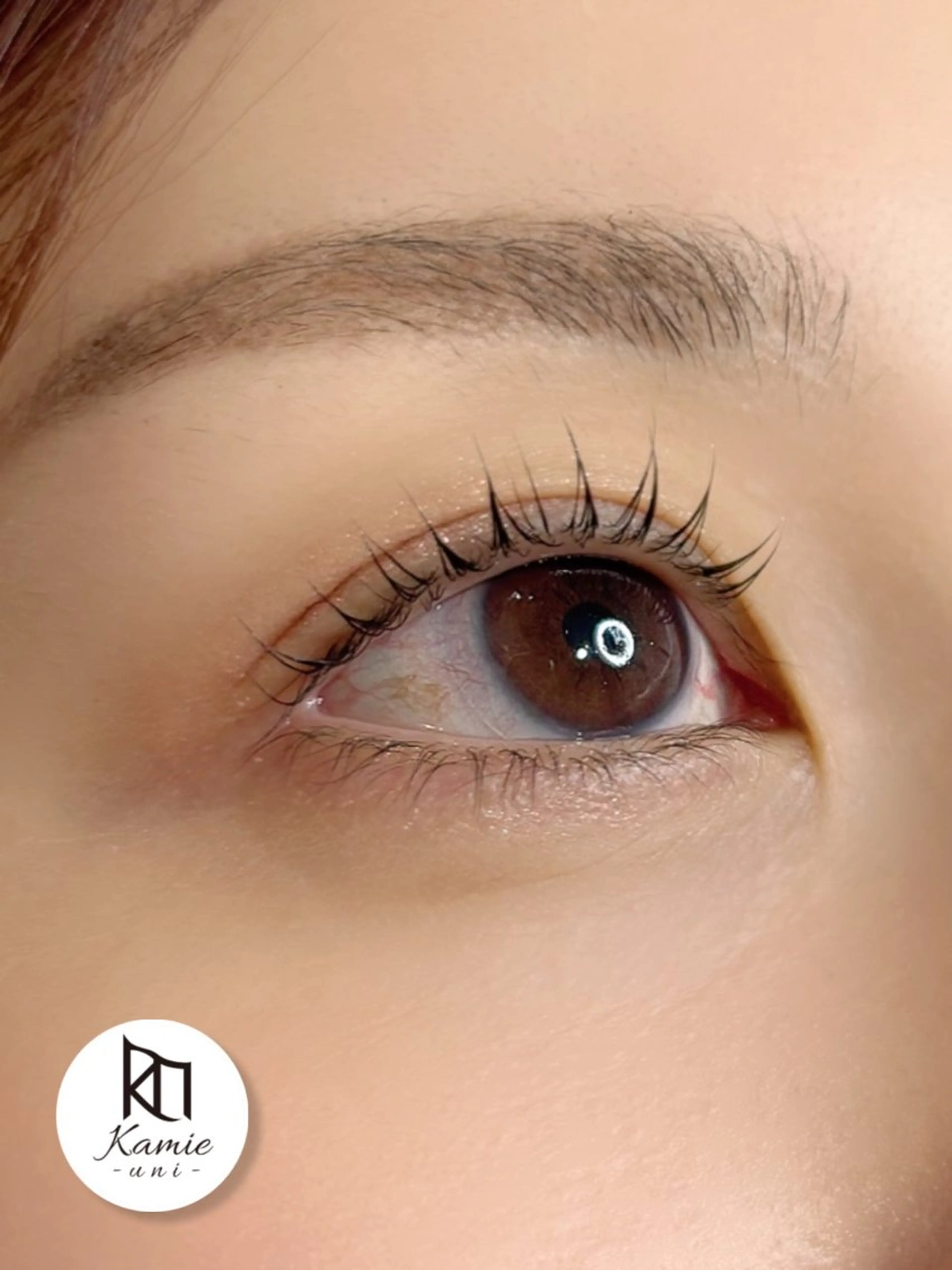 マツエク・マツパ まつげパーマ マツパ Kamie-uni- 森蔭のマツエク・マツパデザイン