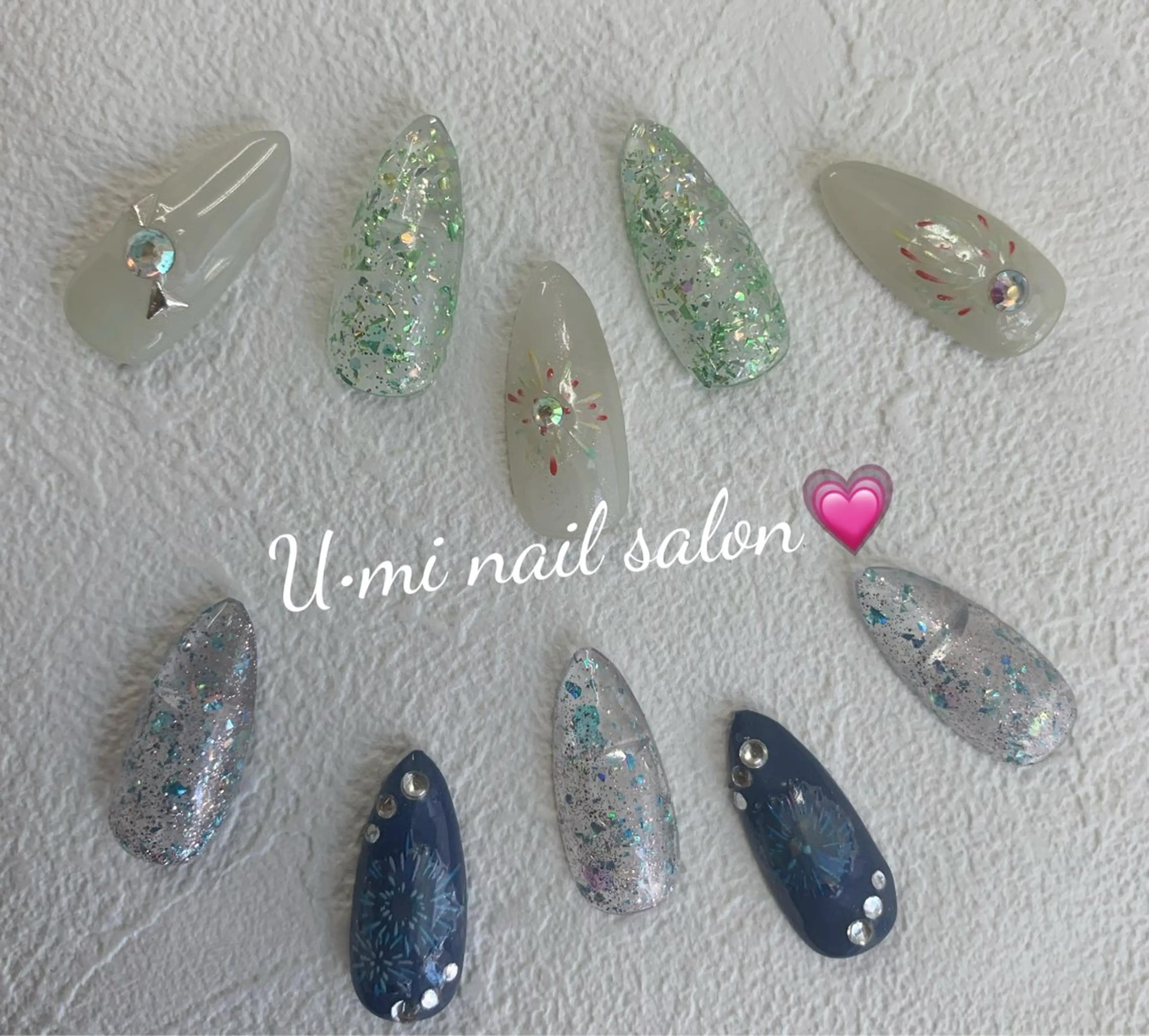ネイル U·Mi nail salon所属・U·Mi 上野御徒町容のネイルデザイン