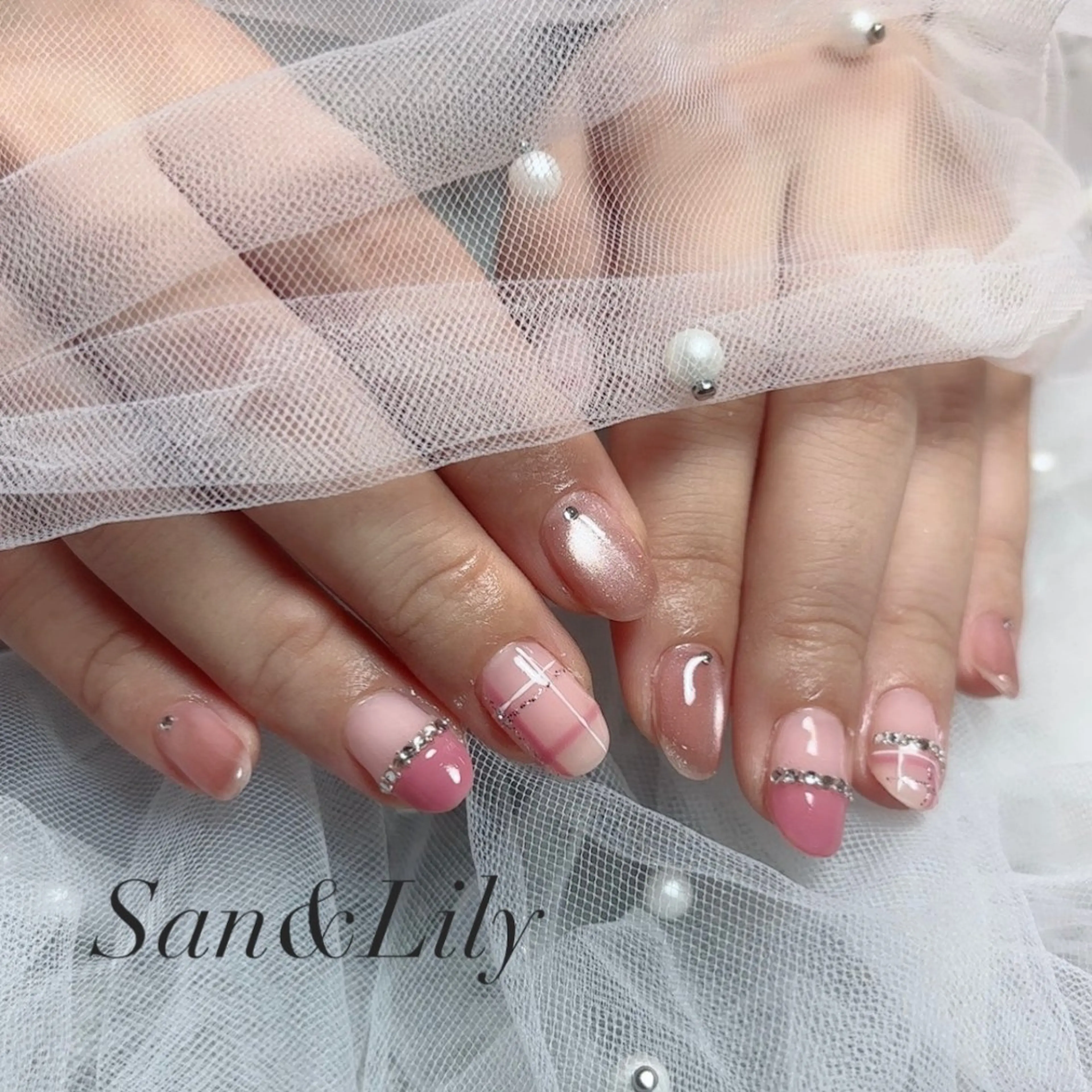 ネイル ハンドネイル San＆Lily madokaのネイルデザイン