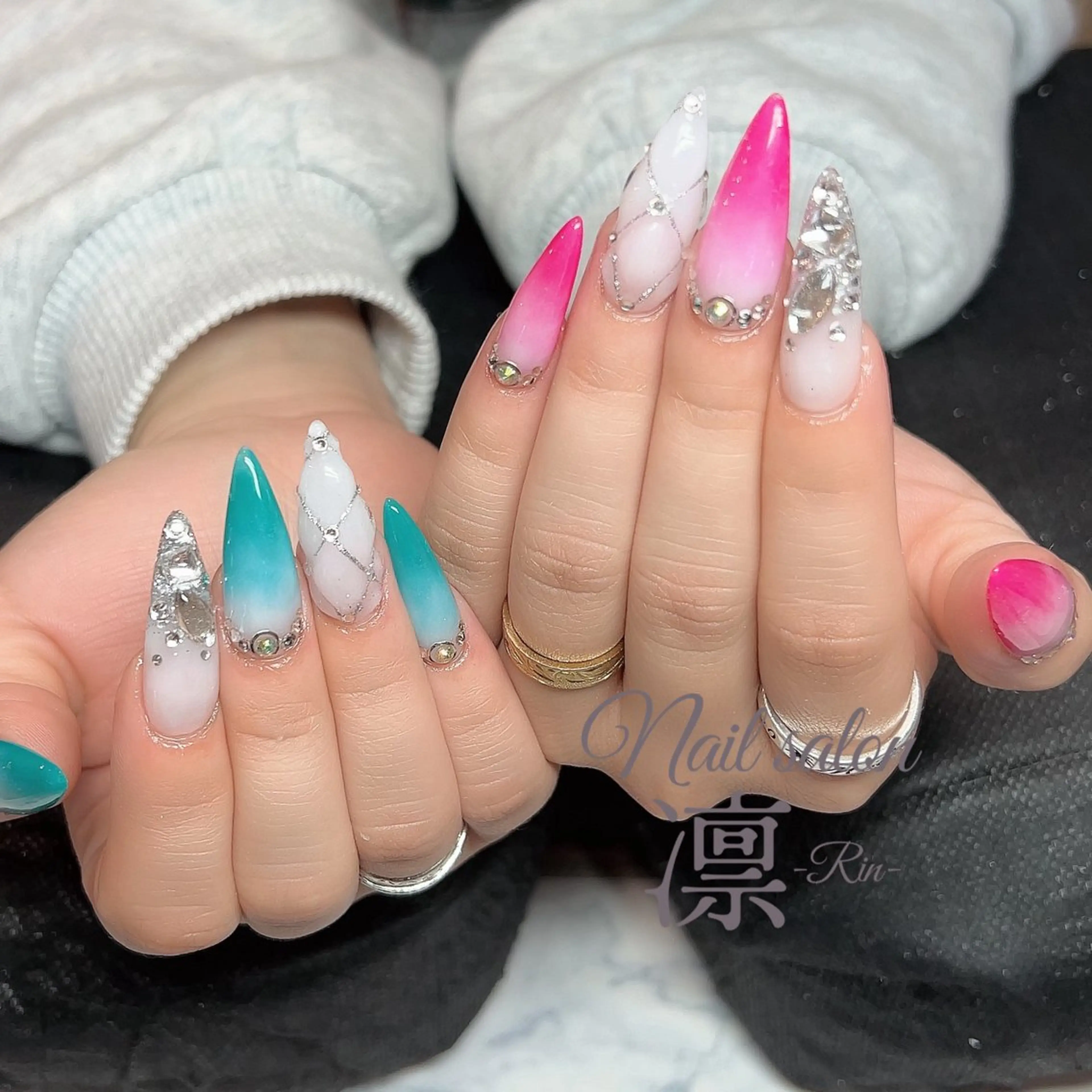 ネイル スカルプネイル private salon凛のネイルデザイン