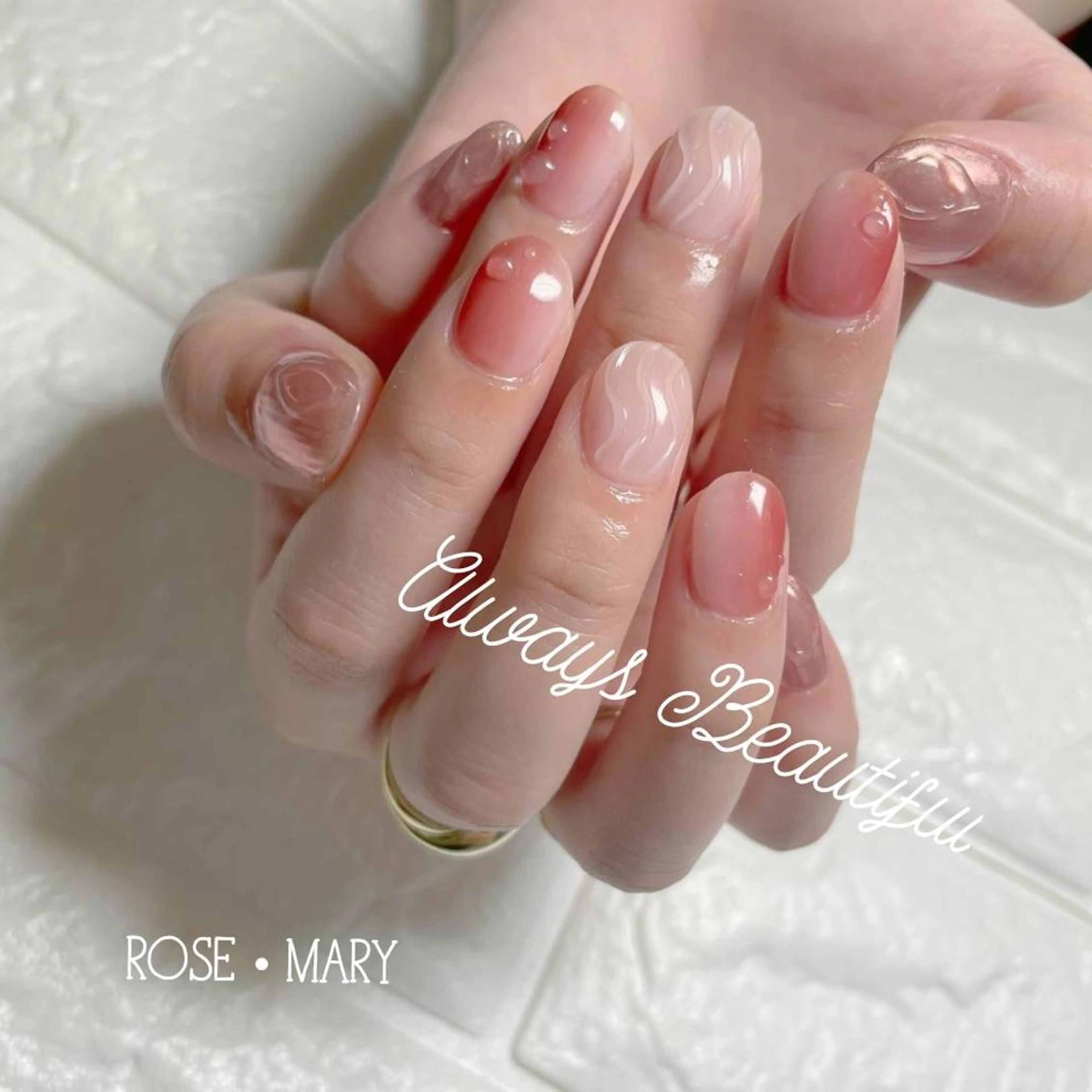 ネイル ROSE・MARY 木村のネイルデザイン